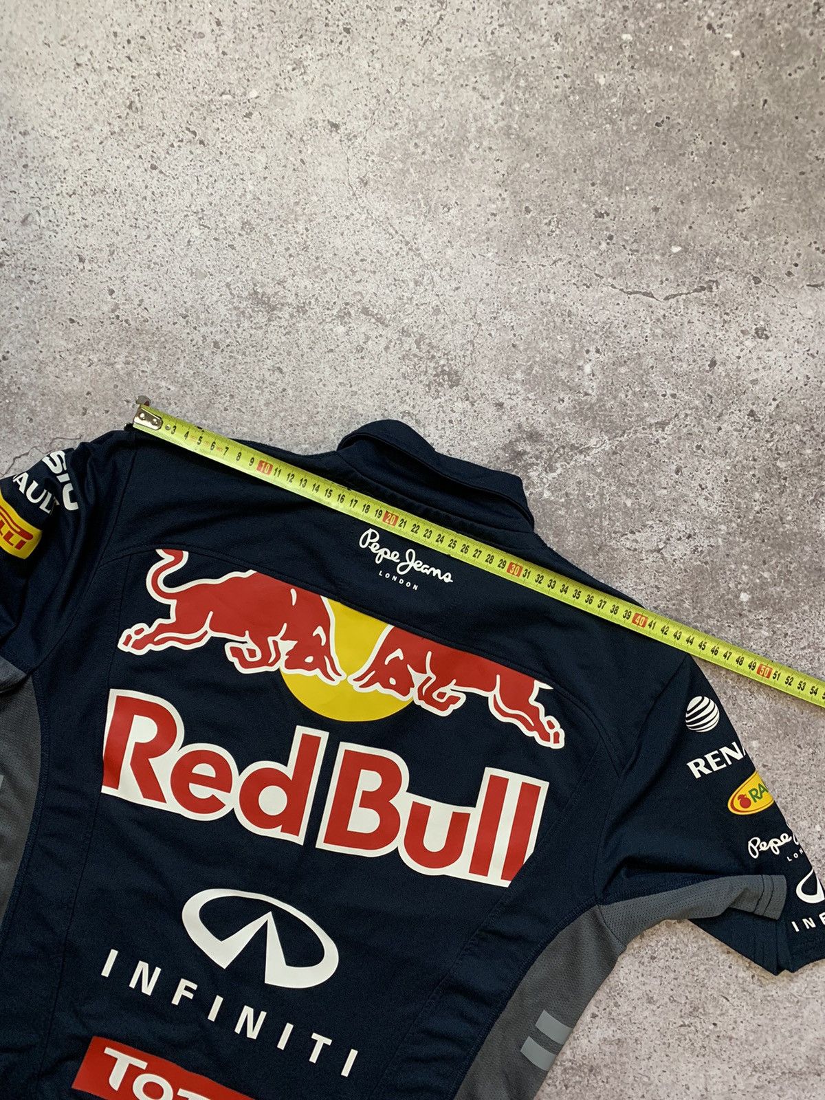 Pepe Jeans × Red Bull Pepe Jeans Infinity Red Bull F1 Racing Team Tee Size US M / EU 48-50 / 2 - 10 Thumbnail