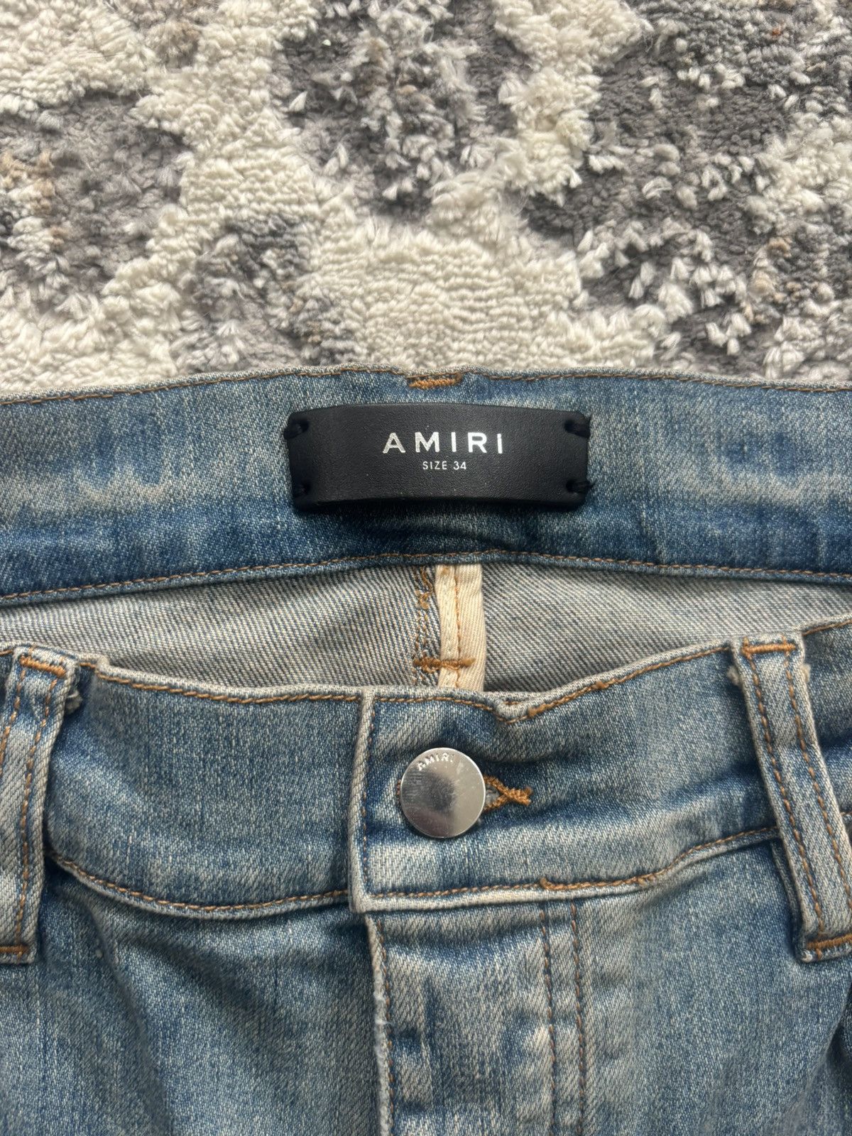 Amiri Amiri MX2 Blue Patch Size US 34 / EU 50 - 3 Thumbnail