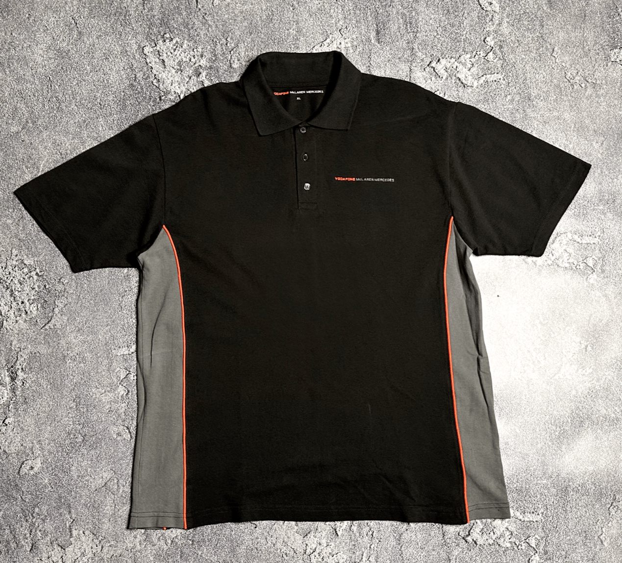Formula 1 Vodafone McLaren Mercedes men's polo XL Size US XL / EU 56 / 4 - 1 Thumbnail