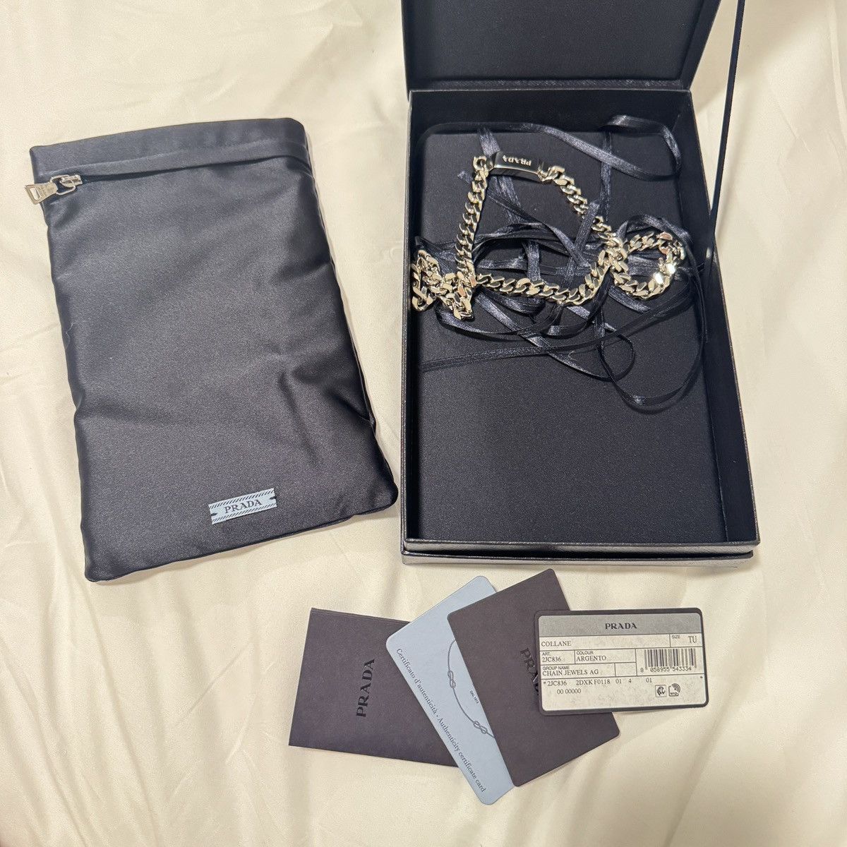 Prada Prada Men Necklace Size ONE SIZE - 1 Thumbnail