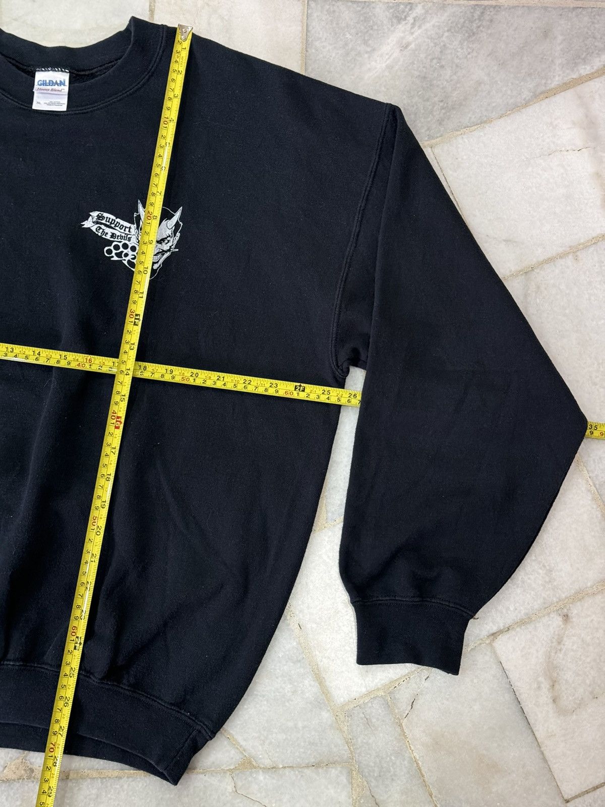 Band Tees Vintage Support The Devils Sweatshirt Size US L / EU 52-54 / 3 - 4 Thumbnail