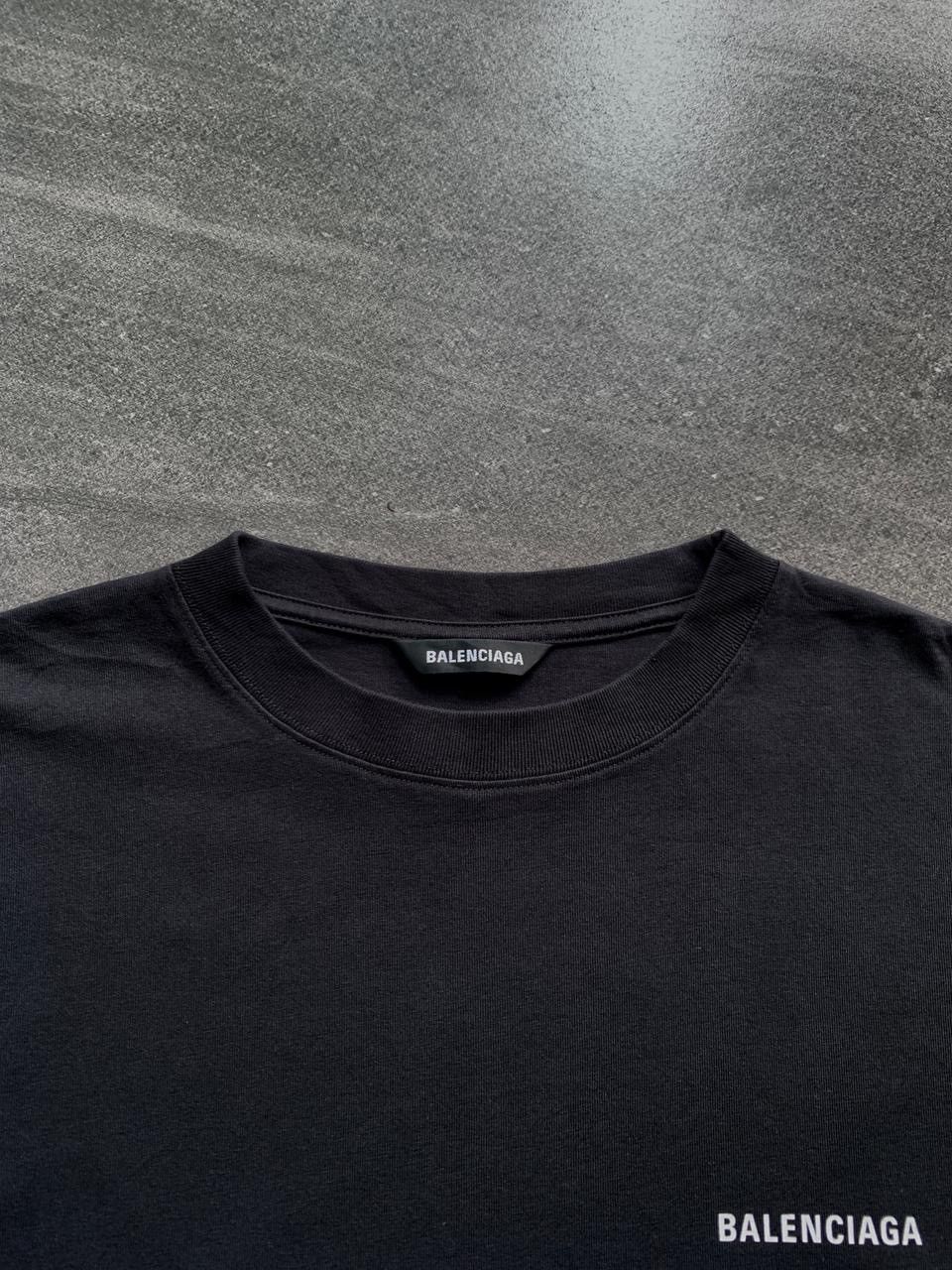Balenciaga FREE TAX! Defile Logo tee Size US M / EU 48-50 / 2 - 3 Thumbnail