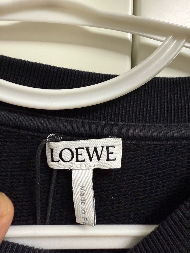 Loewe LOEWE Embroidered logo hoodie Size S / US 4 / IT 40 - 2 Thumbnail
