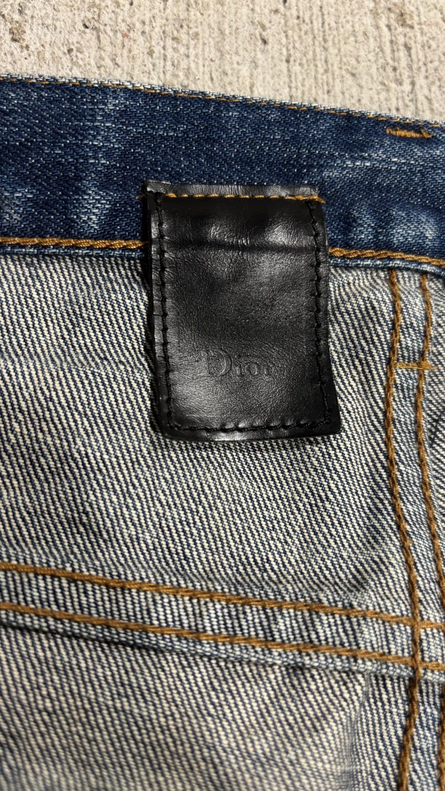 Dior × Hedi Slimane SS07 Dior Homme By Hedi Slimane Waxed Luster Denim Size US 32 / EU 48 - 10 Thumbnail