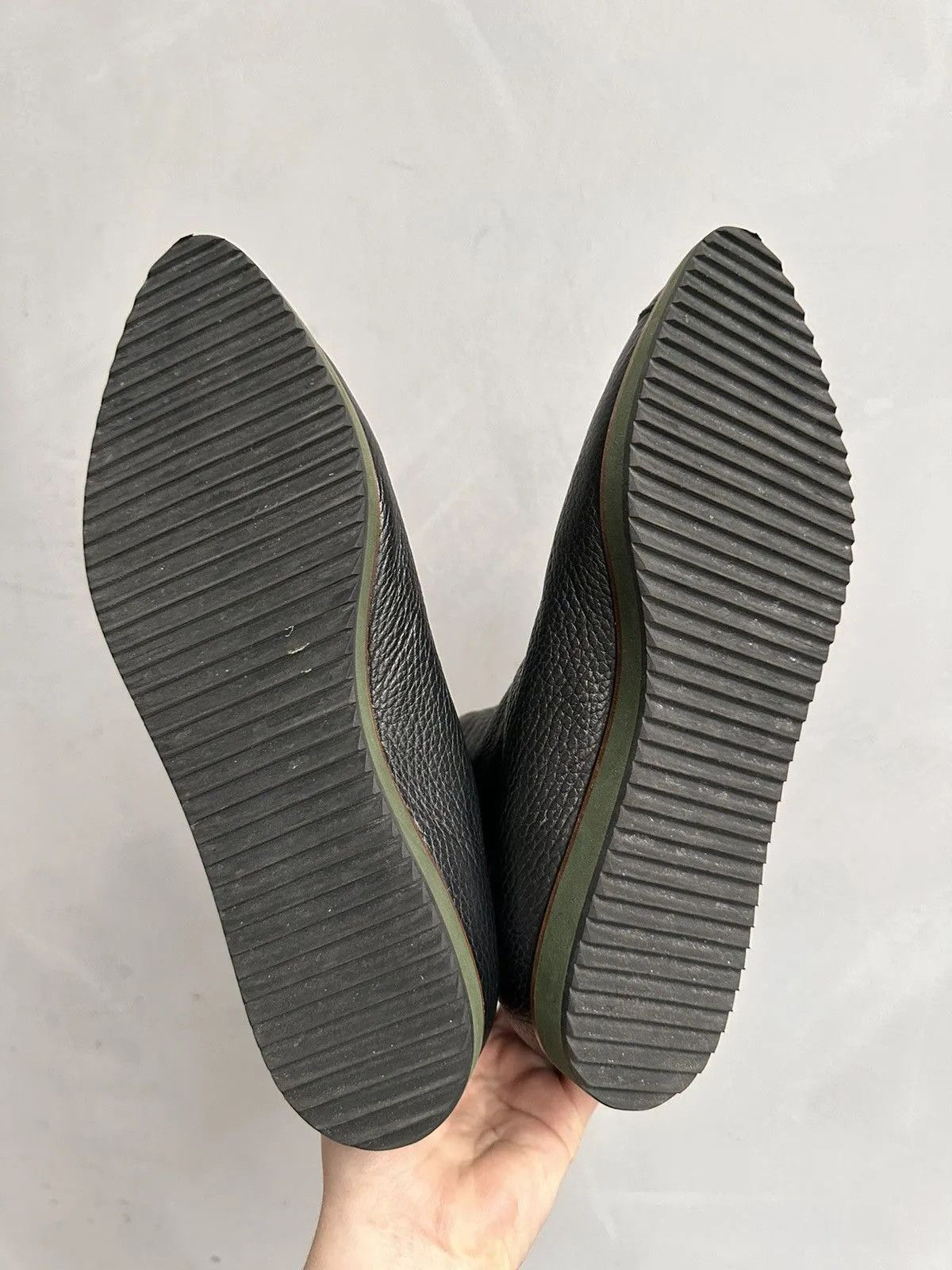 If Six Was Nine Leather Boots Metal Zip Vintage Rick Owens Style Y2K Size US 7 / IT 37 - 10 Thumbnail