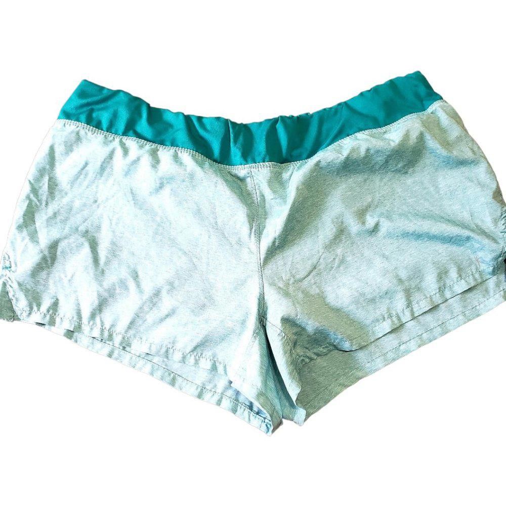 Designer CT497 Danskin Now Ladies Aqua Athletic Short XXL Size 42" / US 20 - 2 Thumbnail