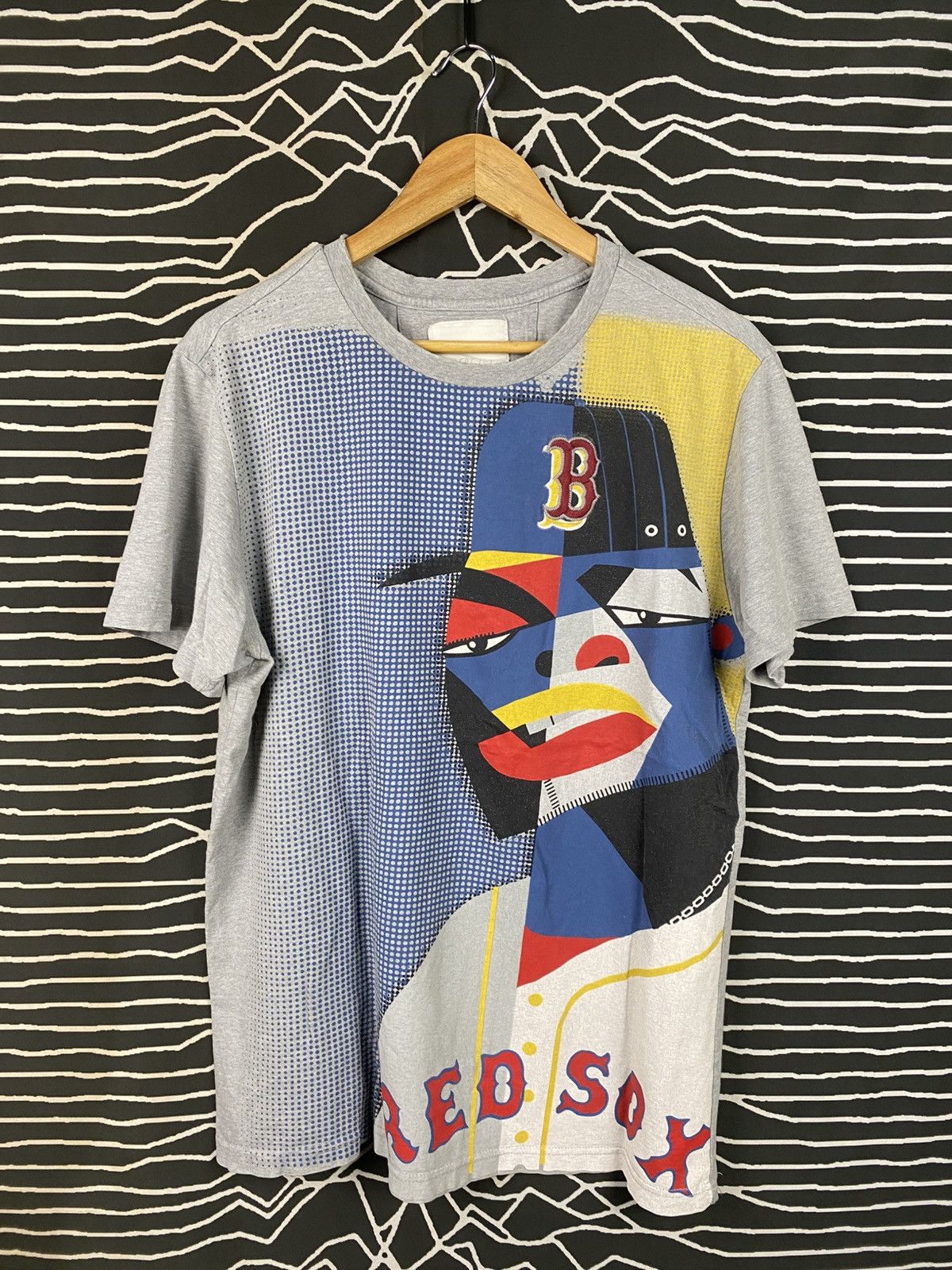 MLB MLB Boston Red Sox Graphic Art Unique Abstract Streetwear T Size US L / EU 52-54 / 3 - 1 Thumbnail