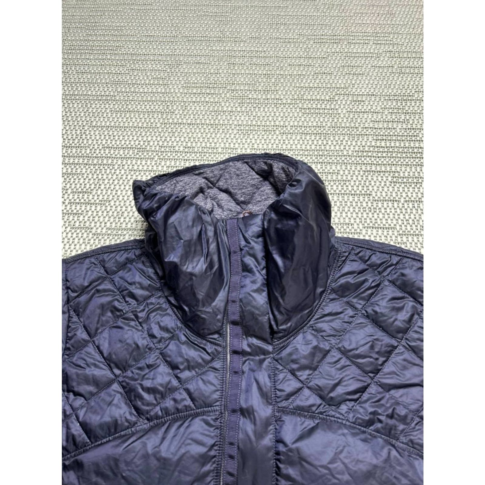 Lululemon Lululemon Down For A Run Jacket Womens 10 Purple Quarter Zip Puffer Size L / US 10 / IT 46 - 2 Thumbnail