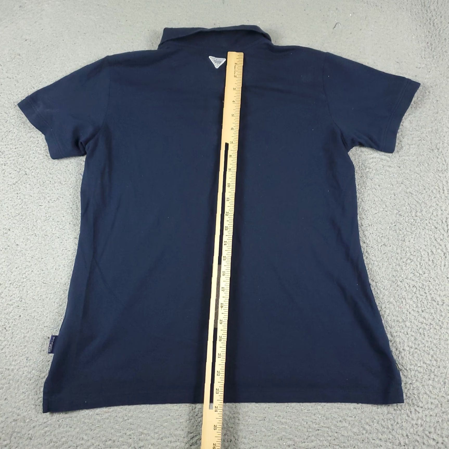 Vintage Columbia Polo Shirt Womens Large Blue Casual Short Sleeve Ladies Size L / US 10 / IT 46 - 3 Thumbnail