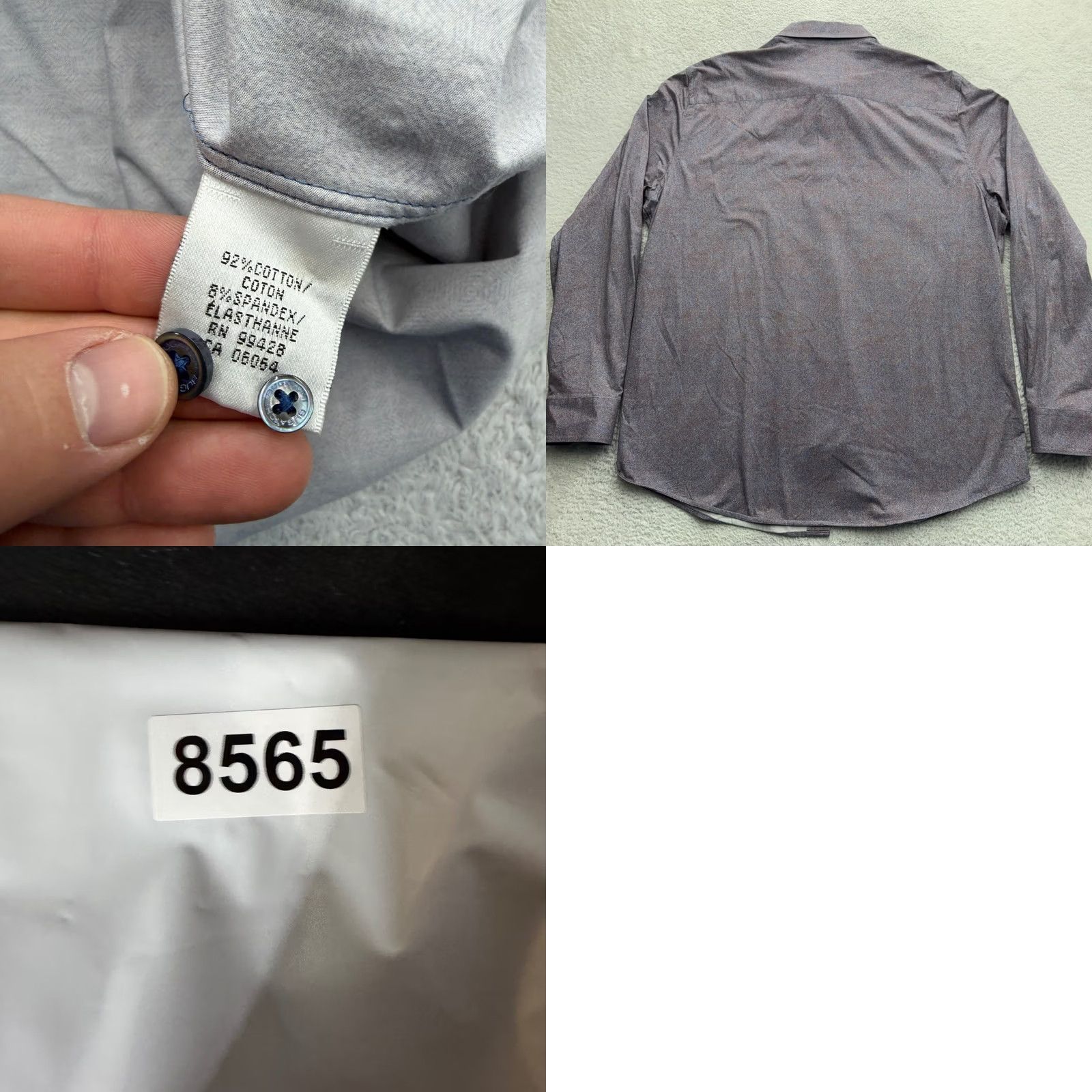 BUGATCHI VINTAGE? No. Size US XXL / EU 58 / 5 - 8 Thumbnail