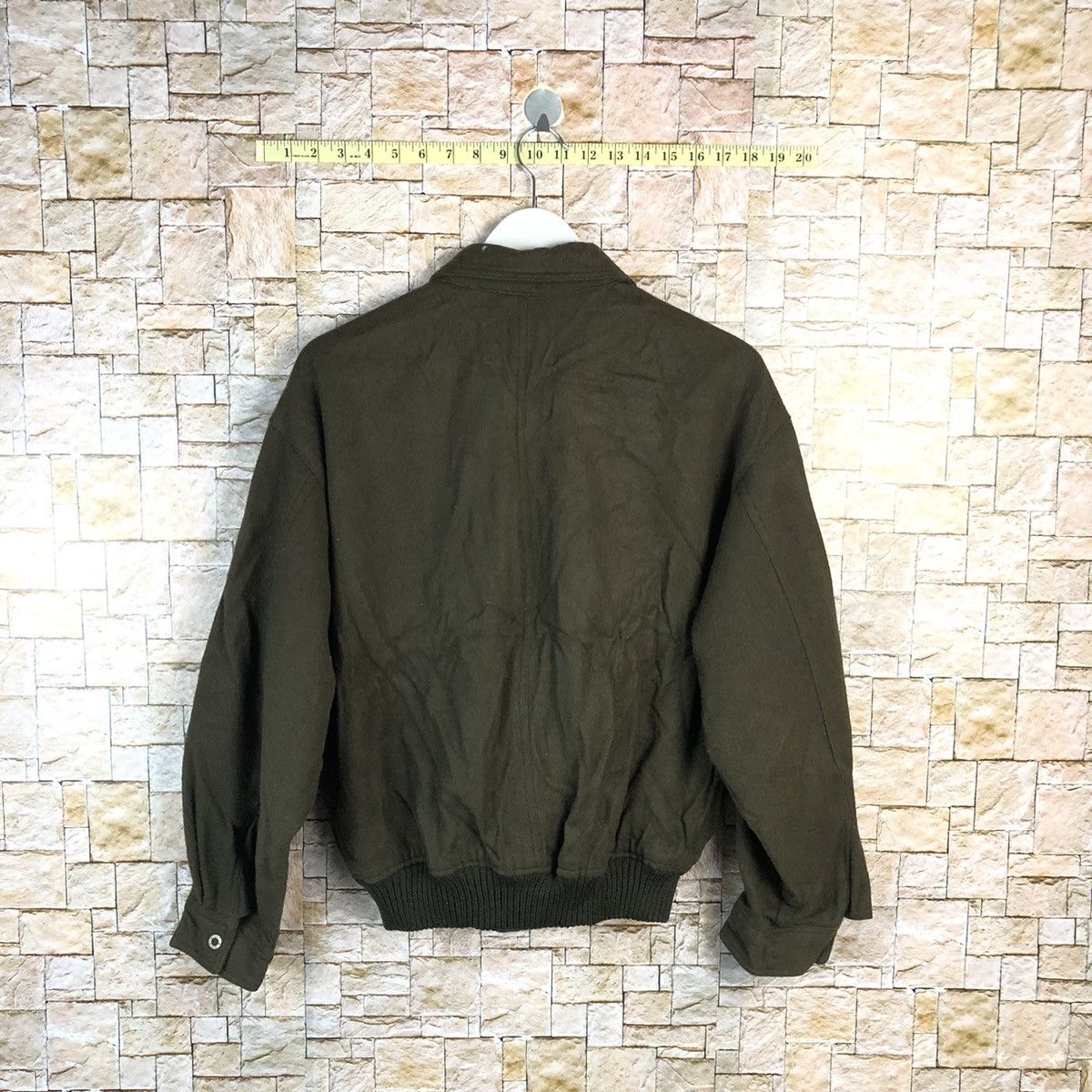 Japanese Brand Simple Life Green Bombers Jacket #A883 Size US S / EU 44-46 / 1 - 12 Thumbnail