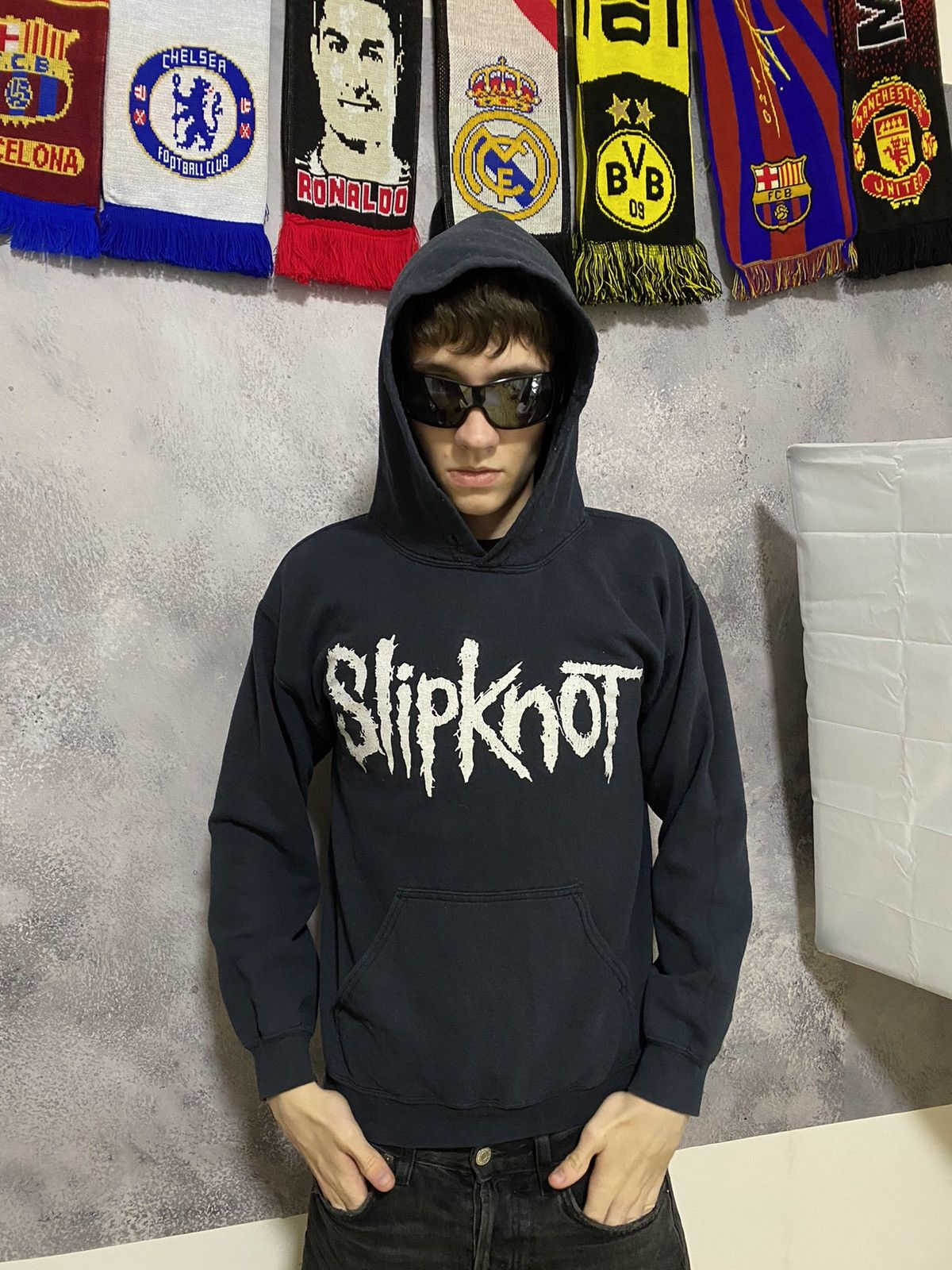 Slipknot Vintage Y2K Slipknot Big Logo Hoodie Rock Band Tour Retro Size US S / EU 44-46 / 1 - 1 Thumbnail