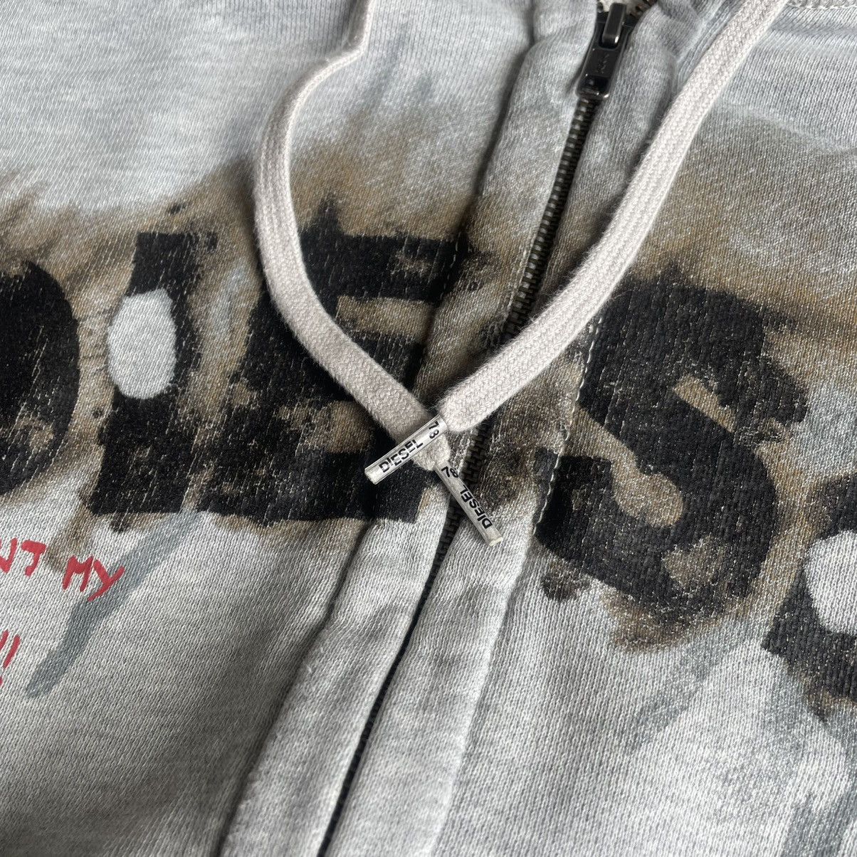 Diesel × Vintage Sweatshirt Hoodie Diesel light my fire distressed vintage Size US M / EU 48-50 / 2 - 5 Thumbnail