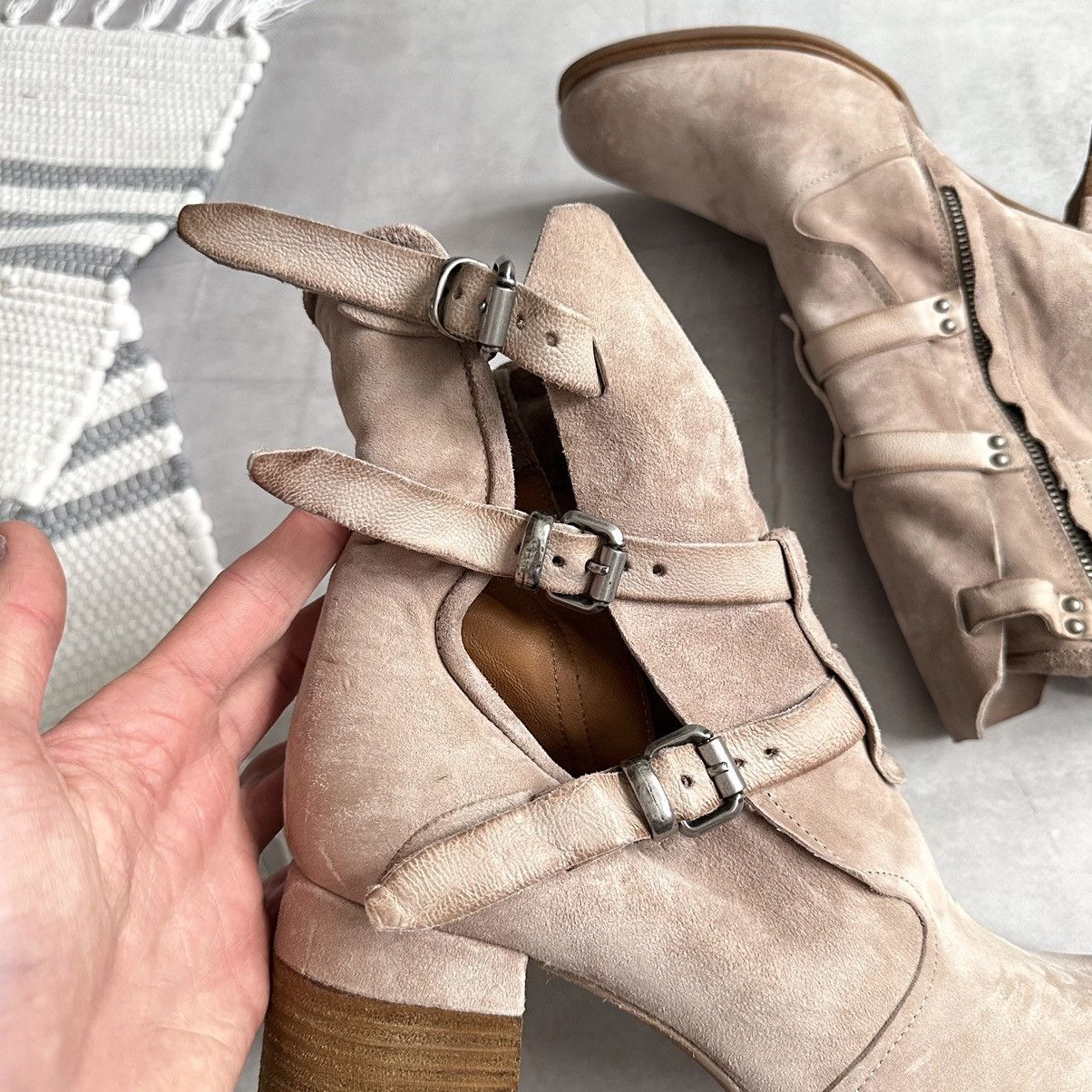 Dirk Bikkembergs AS 98 Airstep Vintage Ankle Buckle Straps Boots Guidi Vibe Size US 11 / IT 41 - 7 Thumbnail