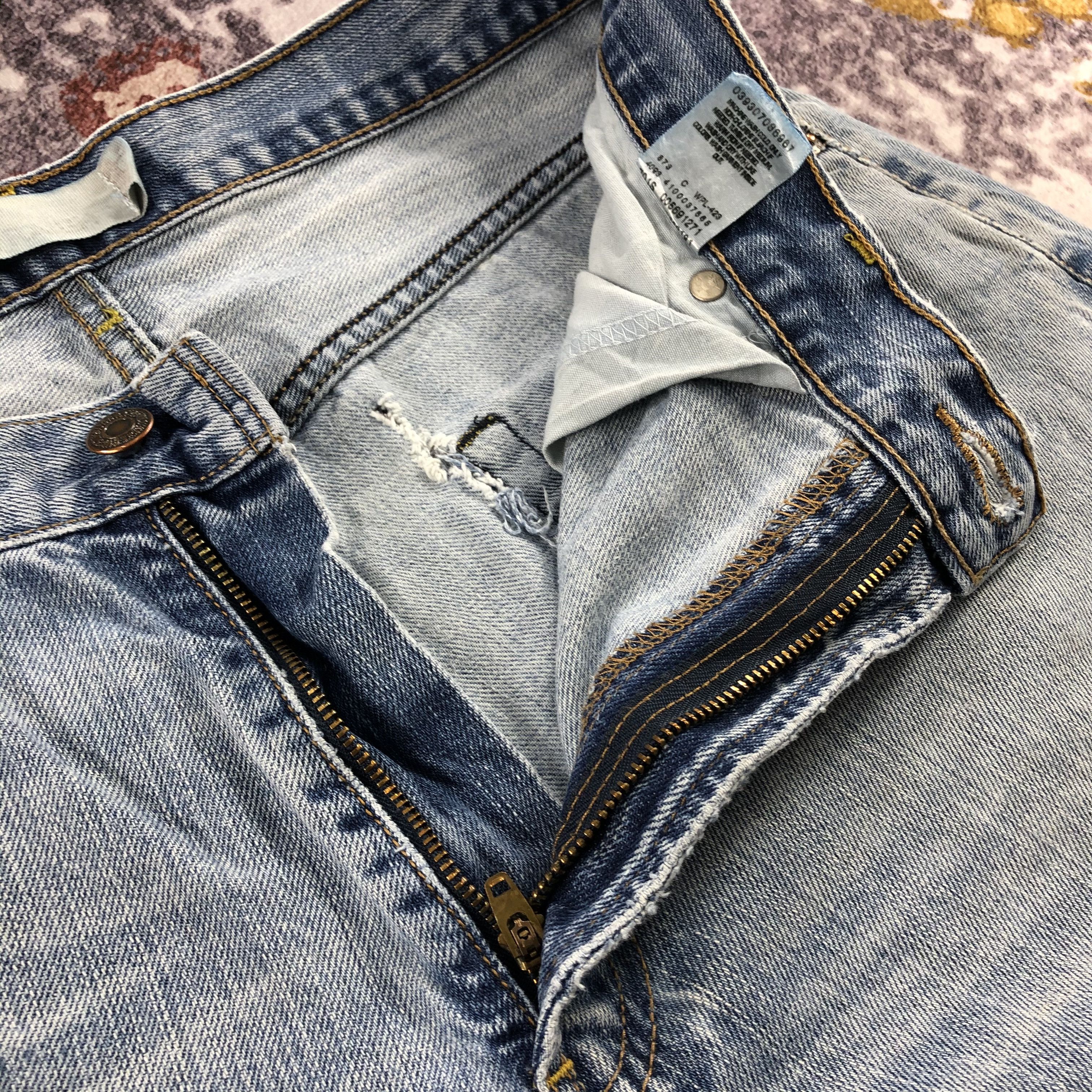 Levi's × Vintage Vintage Light Wash Levis Jeans-JM2546 Size US 33 - 14 Thumbnail