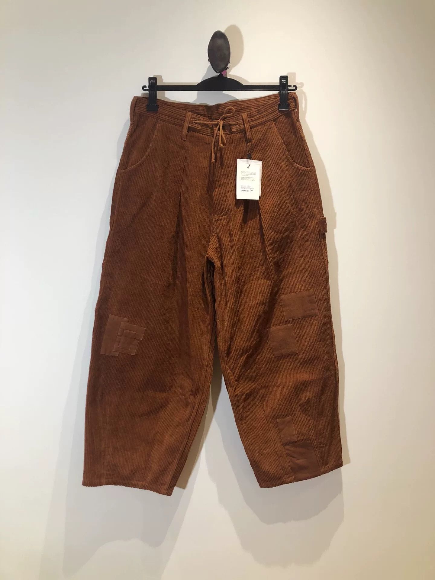 Story Mfg. STORY MFG Corduroy Patch Trousers Size US 32 / EU 48 - 1 Thumbnail