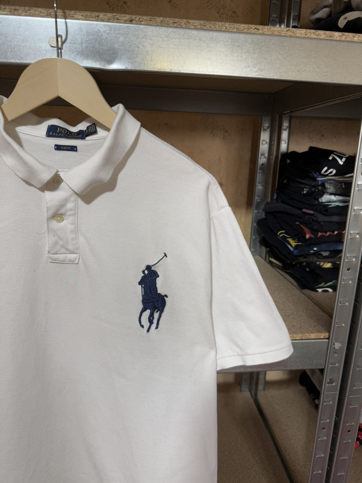 Polo Ralph Lauren × RRL Ralph Lauren × Rugby Ralph Lauren Vintage Polo Ralph Lauren Classic Logo Polo T-Shirt Size US XXL / EU 58 / 5 - 3 Thumbnail