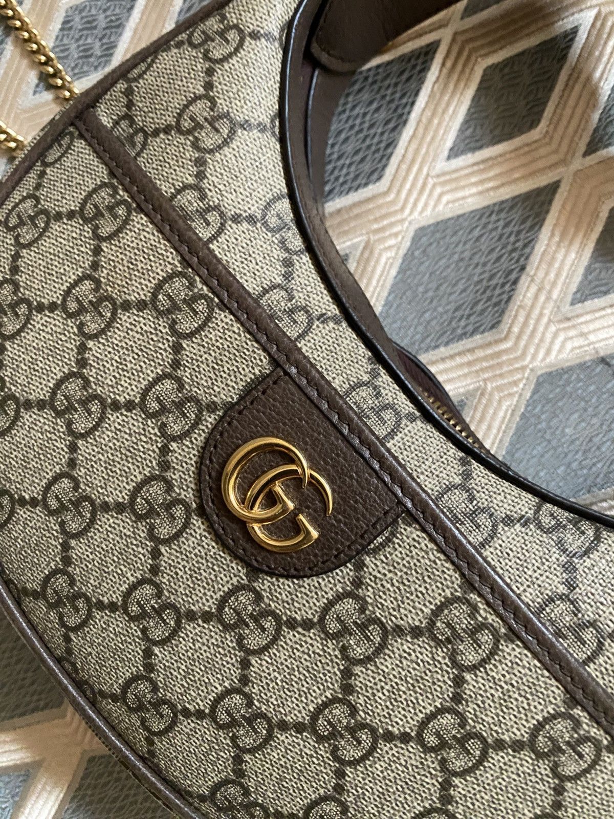 Gucci Gucci mini sac porté épaule Ophidia GG Size ONE SIZE - 7 Thumbnail