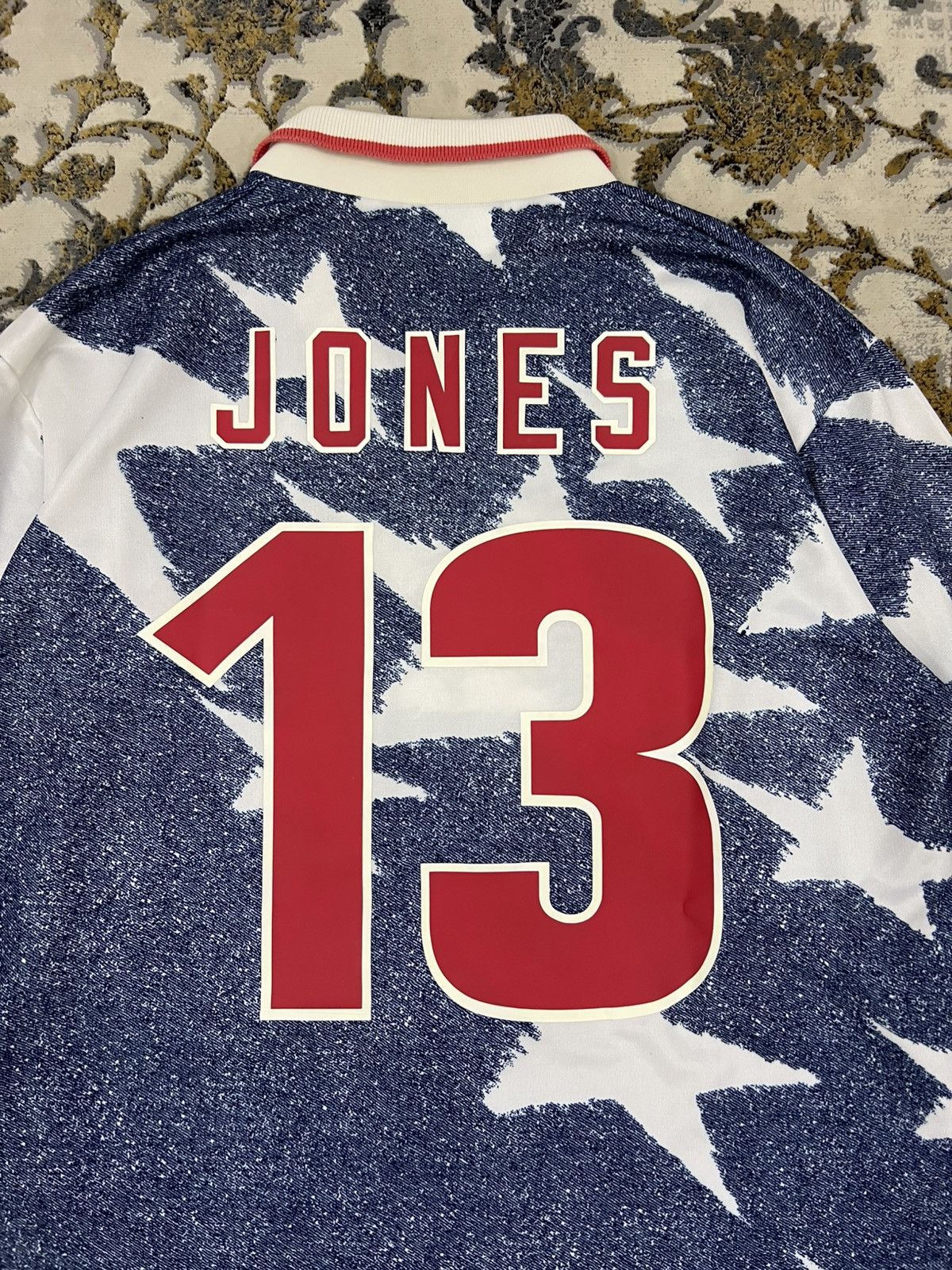 Adidas Vintage Adidas USA Soccer Jersey Jones #13 Long Sleeve Size US M / EU 48-50 / 2 - 8 Thumbnail