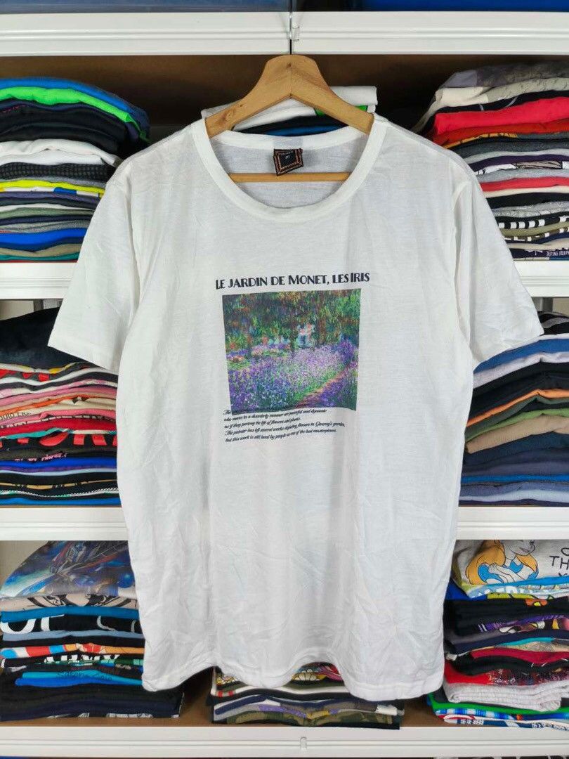Claude monet art tee