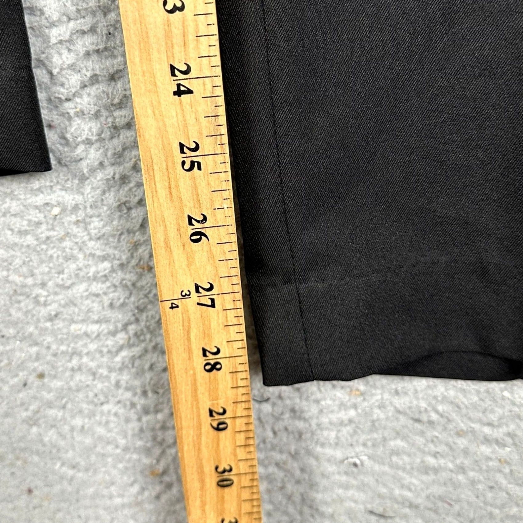 Alexander Julian Alexander Julian American Modern Pants Mens 36X29 Black Dress Flat Front Dress Pants Regular Mens Black Official 90s? Size US 36 / EU 52 - 7 Thumbnail