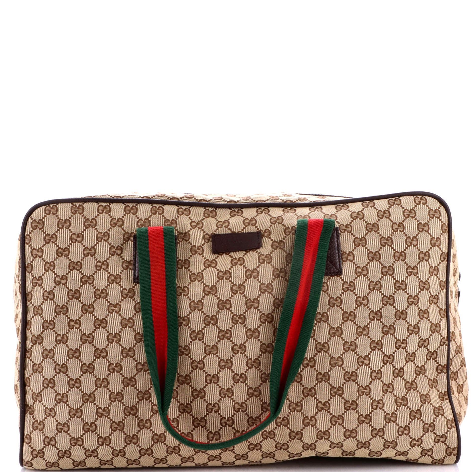 Gucci Web Carry On Duffle Bag Size ONE SIZE - 1 Thumbnail