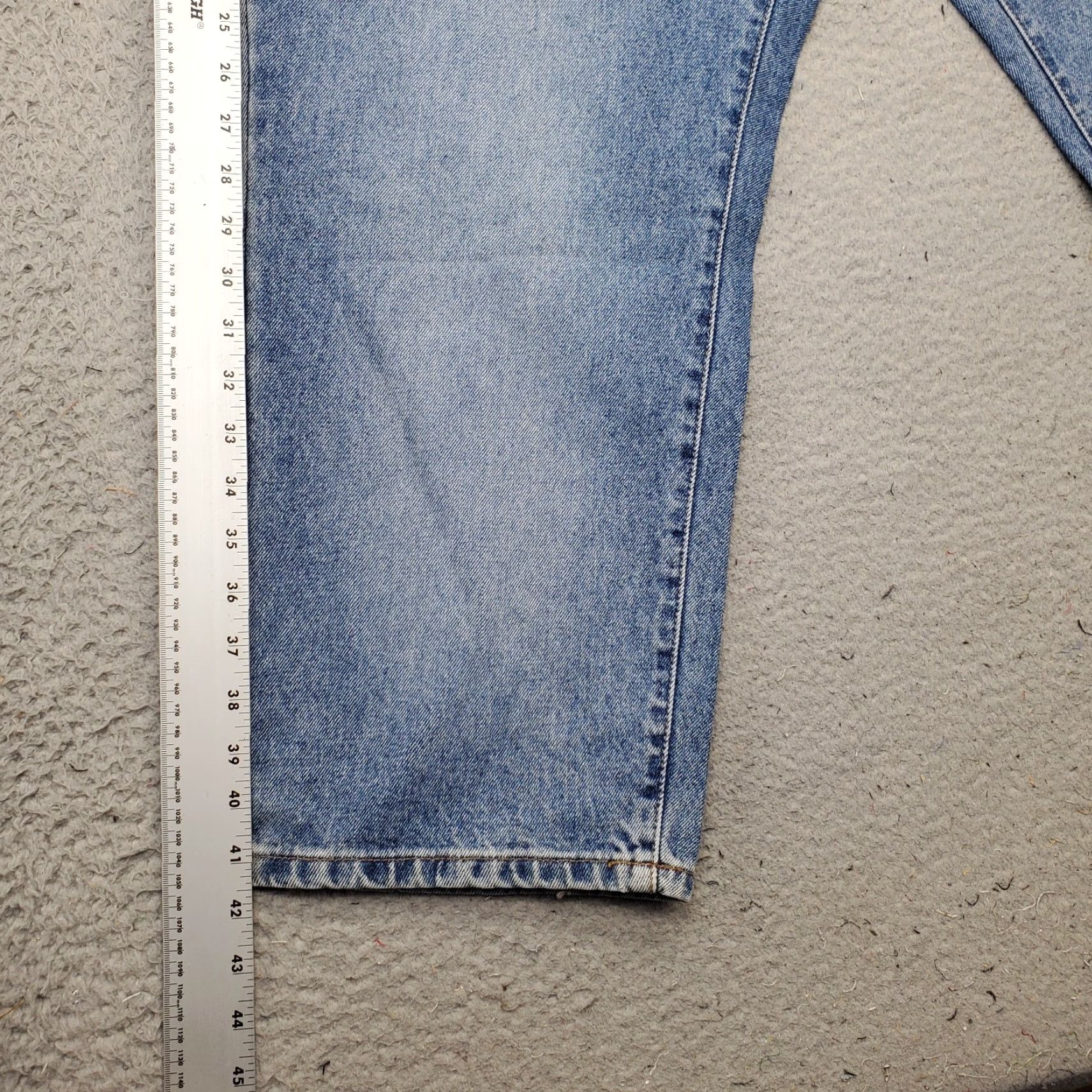 Denime Venezia Jeans Womens 26WP Blue Denim Faded Stretch Relaxed Fit Streetwear Size 26" / US 2 / IT 38 - 3 Thumbnail