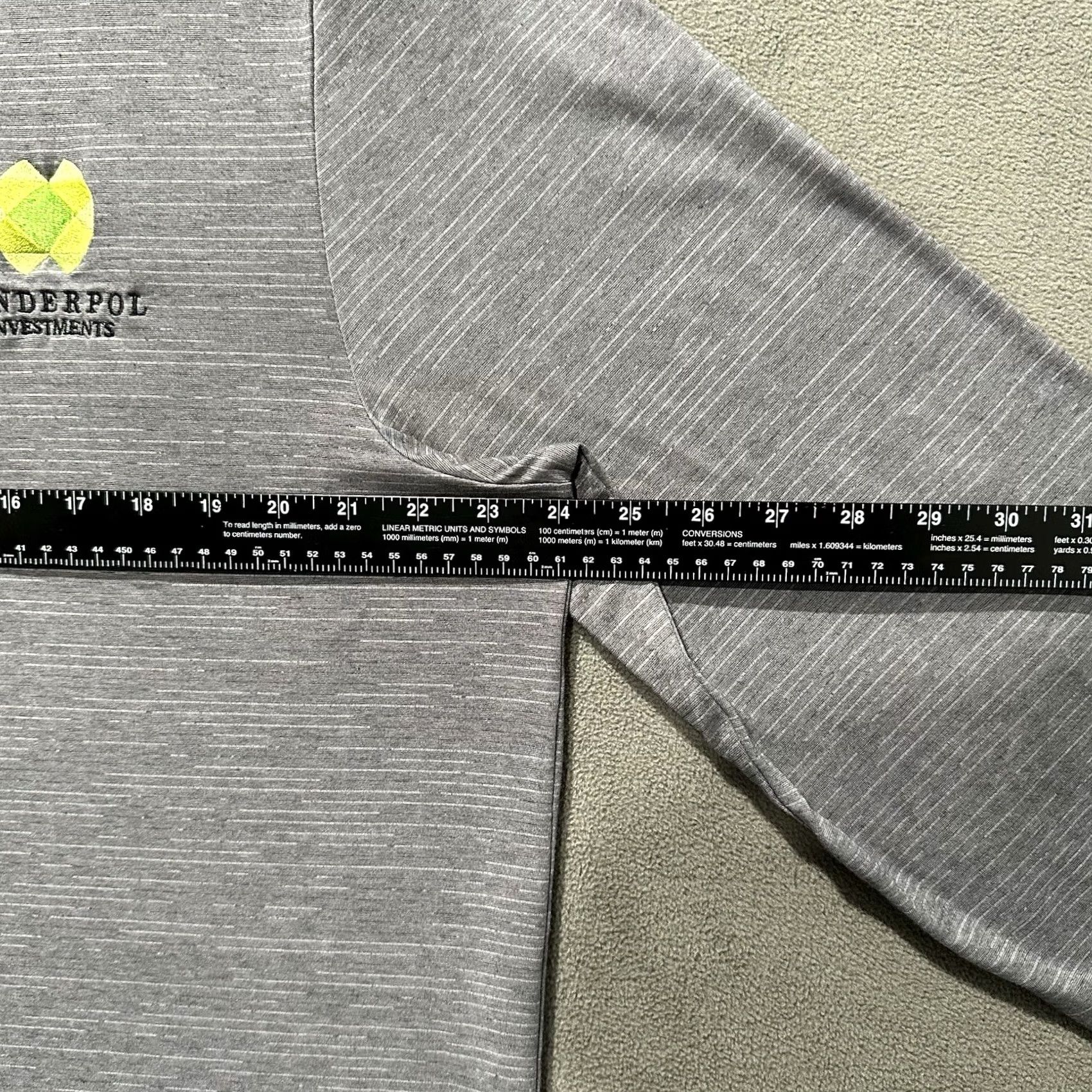 TravisMathew Travis Mathew Crestview Pullover Mens XL Gray 1/4 Zip Golf Casual Activewear Travel Logo Embroidered Size US XL / EU 56 / 4 - 7 Thumbnail