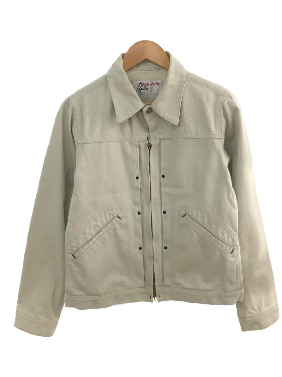 Pre-owned Needles Panel Work Jacket In Cream