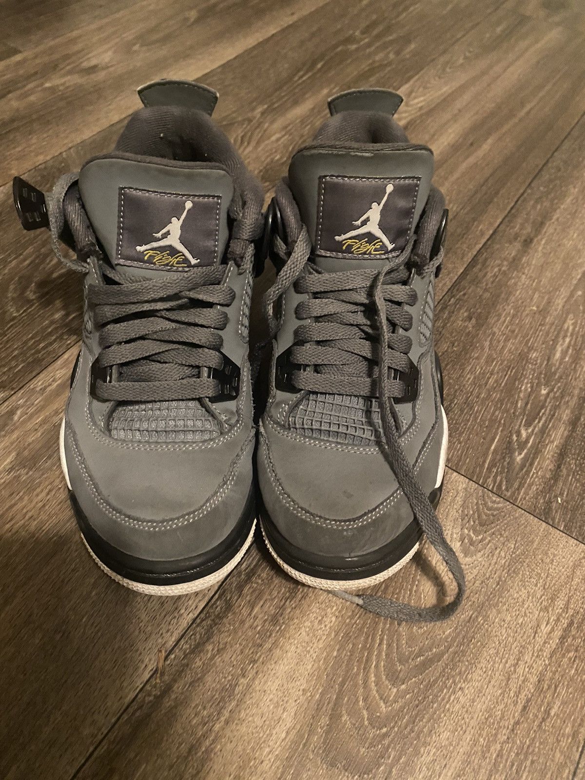 Jordan Brand × Nike Jordan 4 Retro Cool Grey 2019 Size US 5 / EU 37 - 3 Thumbnail