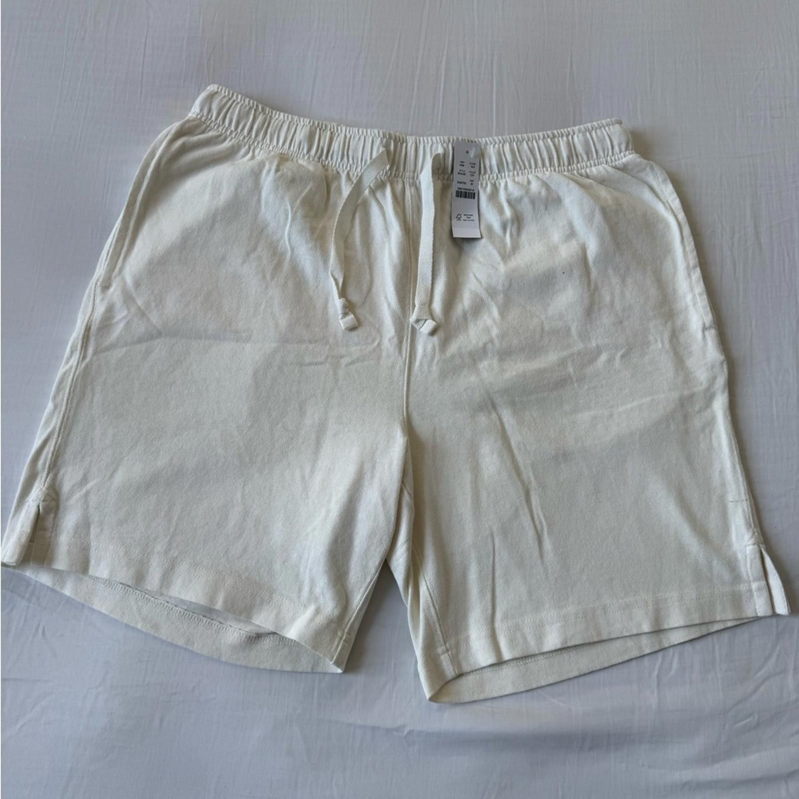 J.Crew NWT J.Crew Knit Shorts. White Size US 32 / EU 48 - 1 Thumbnail