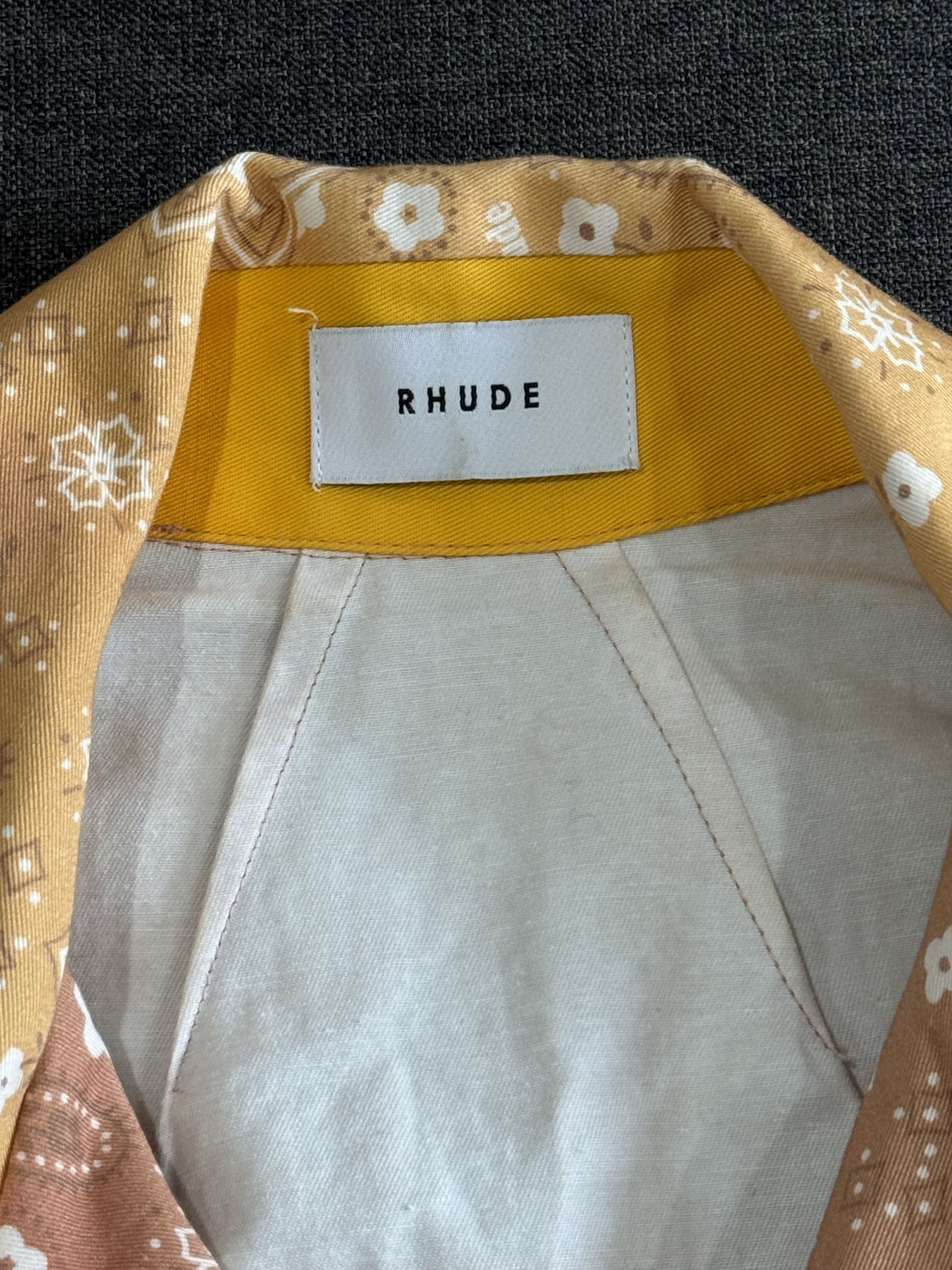 Rhude Rhude Bandana Paisley Button Up Shirt Size Small Size US S / EU 44-46 / 1 - 11 Thumbnail