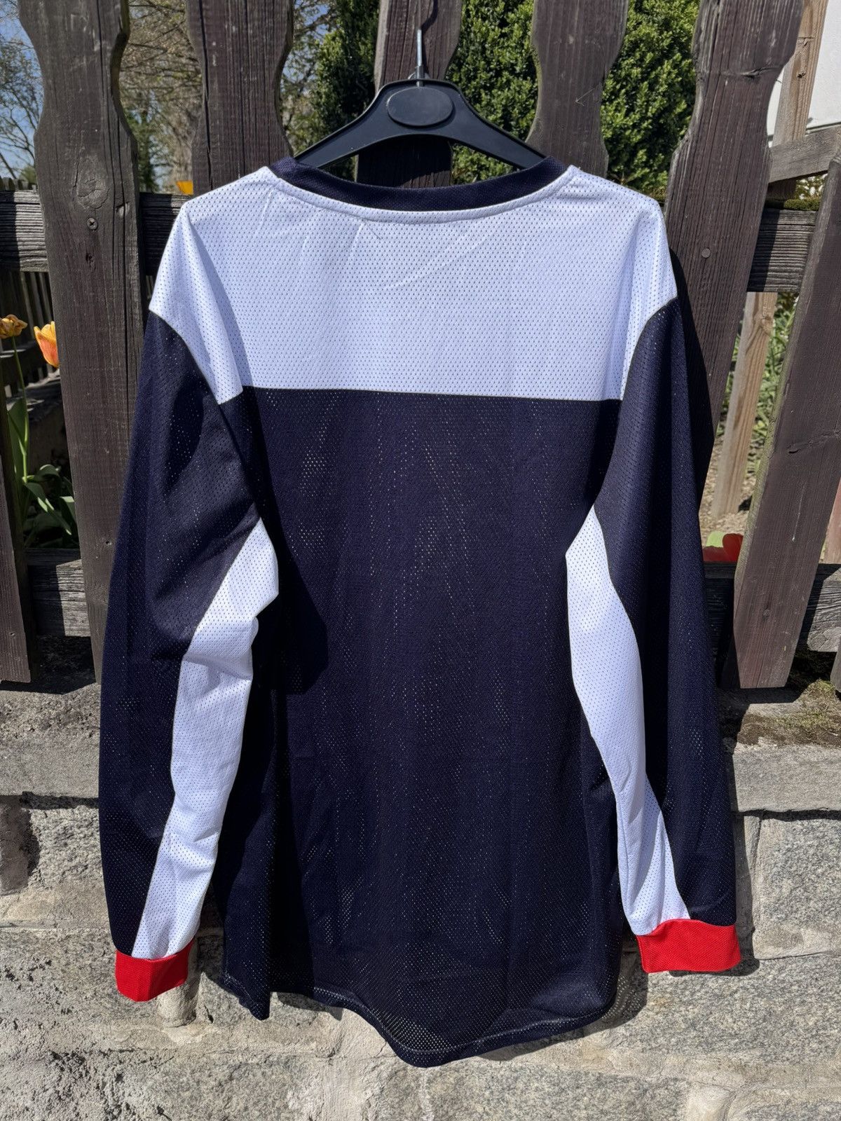Deus Ex Machina × Japanese Brand Deus Ex Machina Fraidon Moto Mesh Longsleeve Jersey Top Size US XL / EU 56 / 4 - 4 Thumbnail