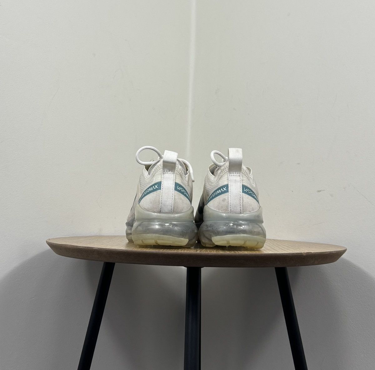 Nike Nike Air VaporMax Women’s 2019 White Mineral Teal Sneakers Size US 5.5 / IT 35.5 - 12 Thumbnail