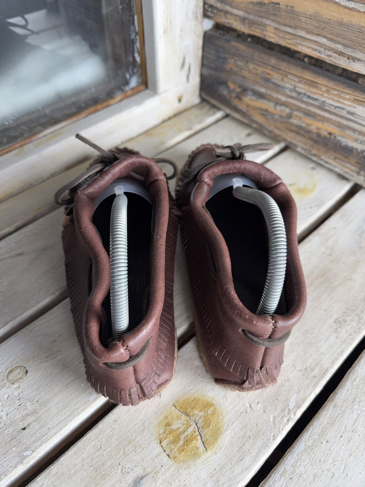 Japanese Brand Avant Garde Y2K Laurentian Chief Leather Moccasins Canada Size US 8 / EU 41 - 3 Thumbnail
