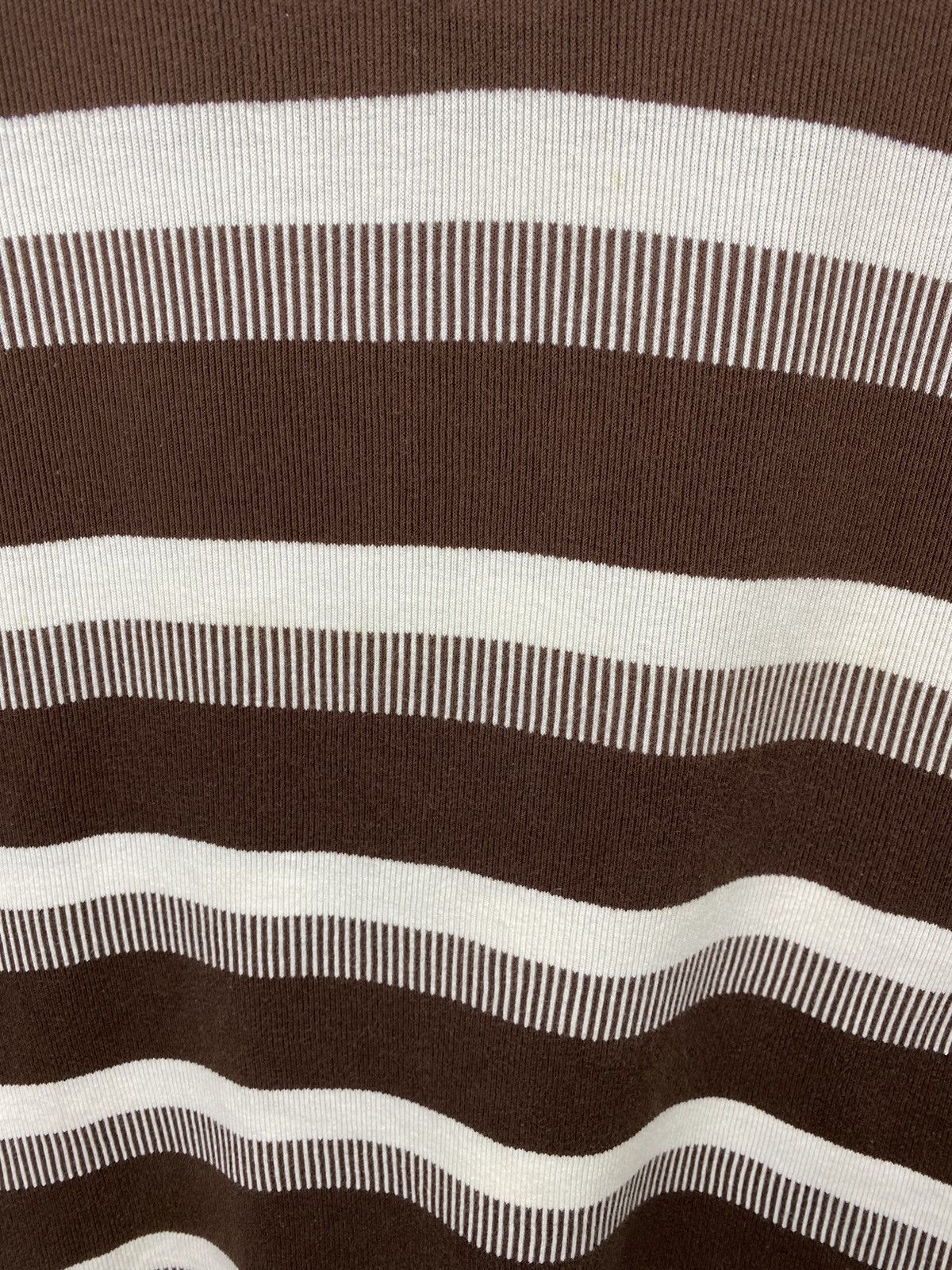 Issey Miyake × Vintage 🔥RARE🔥 Vintage Issey Miyake Stripes “Piano Design” Polos Size US M / EU 48-50 / 2 - 10 Thumbnail