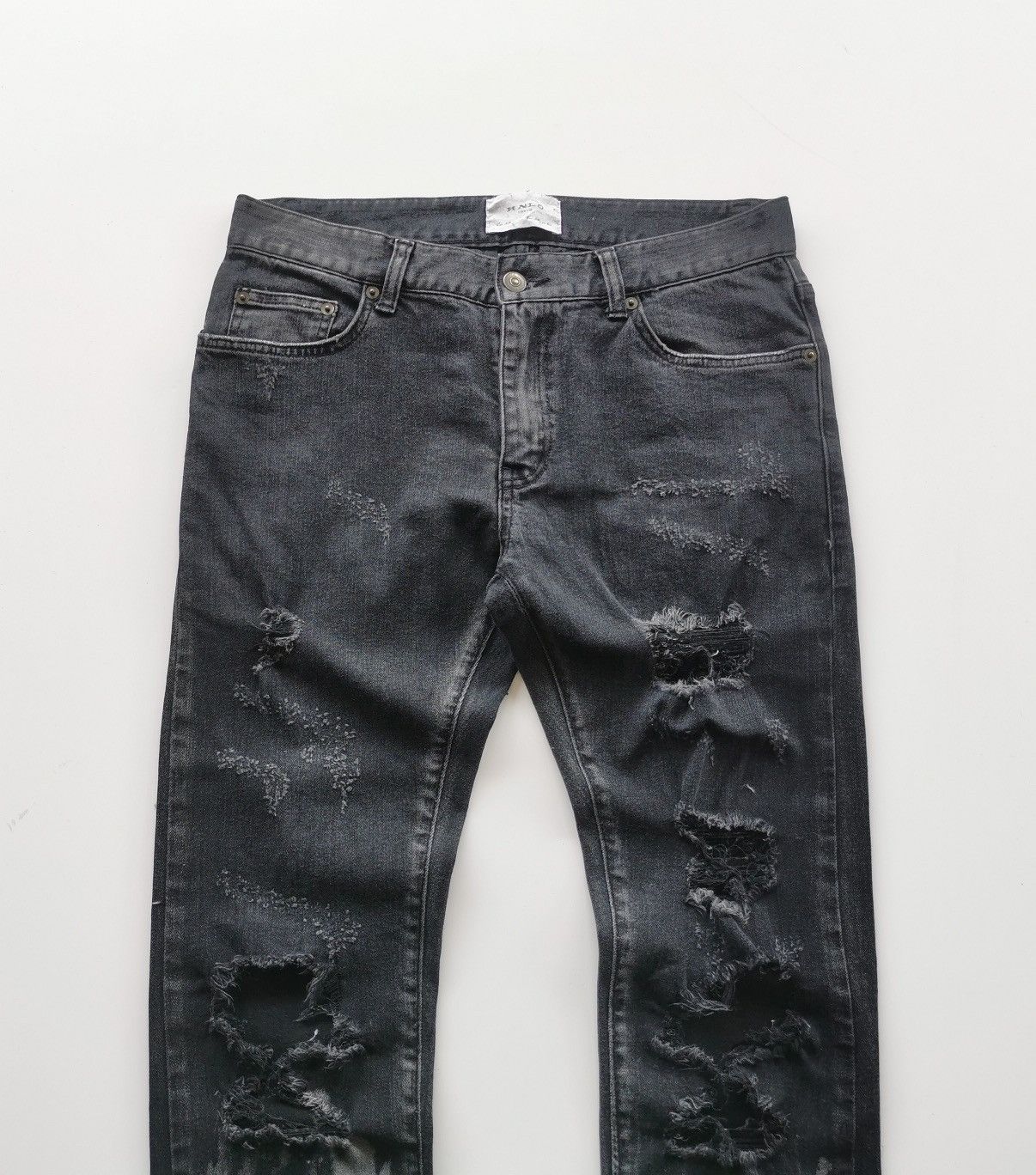 Halo × If Six Was Nine Halo Distressed Slim Skinny Size US 30 / EU 46 - 8 Thumbnail