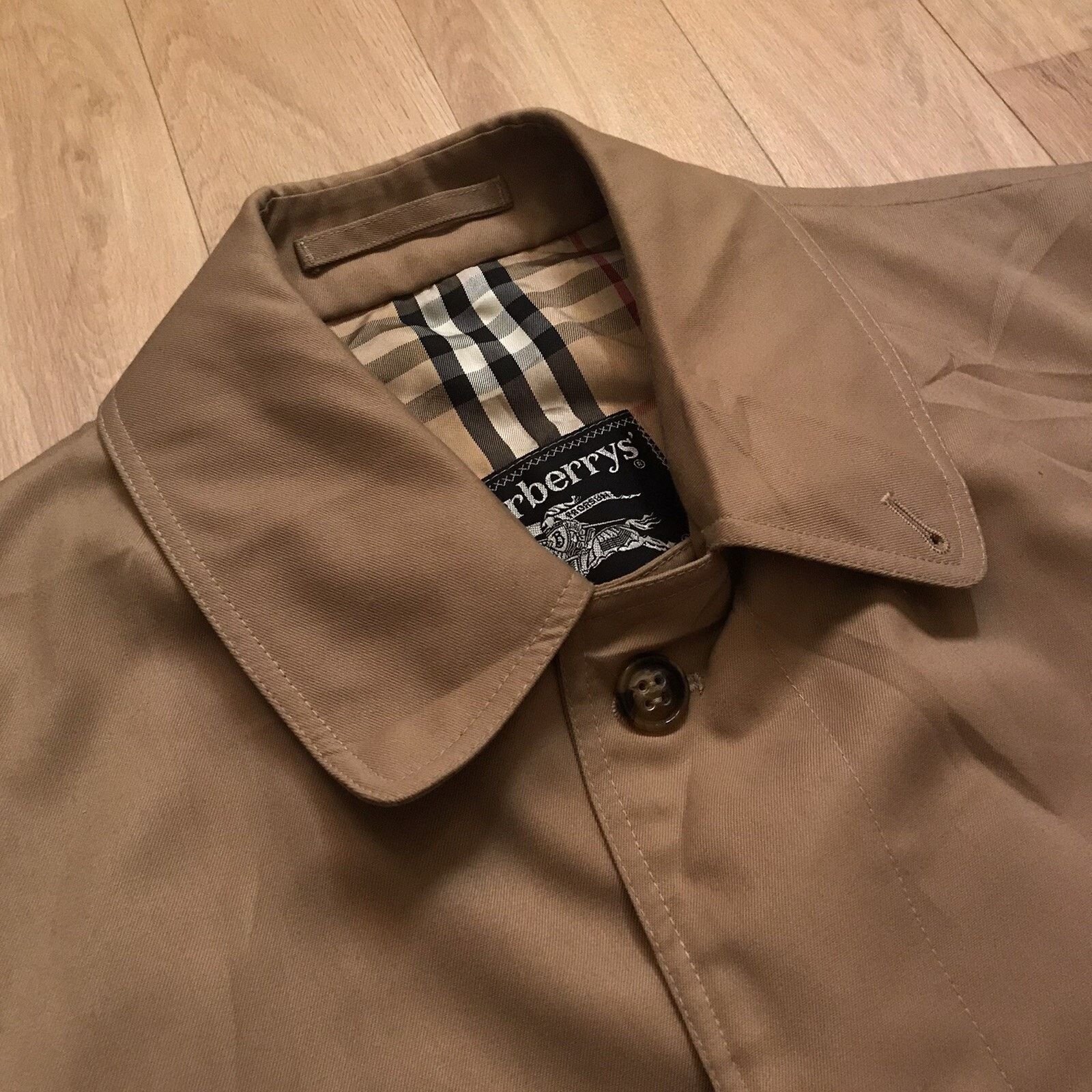 Burberry vintage Burberry Trench Coat winter jacket Nova Check mens Size US M / EU 48-50 / 2 - 7 Thumbnail