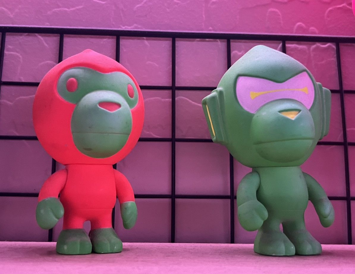 Bape Bape Play Baby Milo figures from 2000’s Size ONE SIZE - 1 Thumbnail