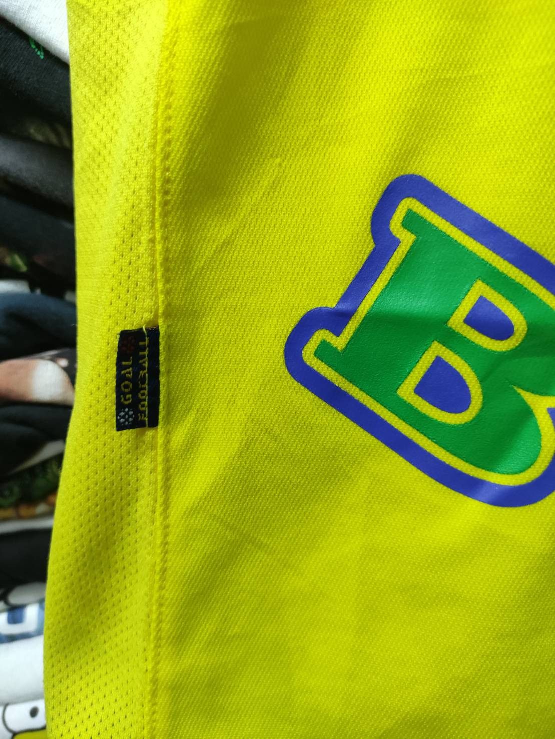 Vintage Vtg 00's Brasil " Ronaldinho No.10 " 5 Time World Champion Size US XL / EU 56 / 4 - 10 Thumbnail
