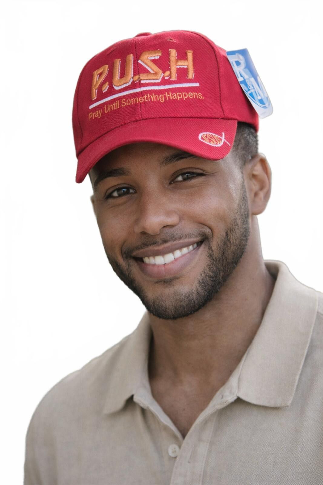 Other P.U.S.H. Pray Until Something Happens Hat Red Baseball Cap Size ONE SIZE - 1 Thumbnail