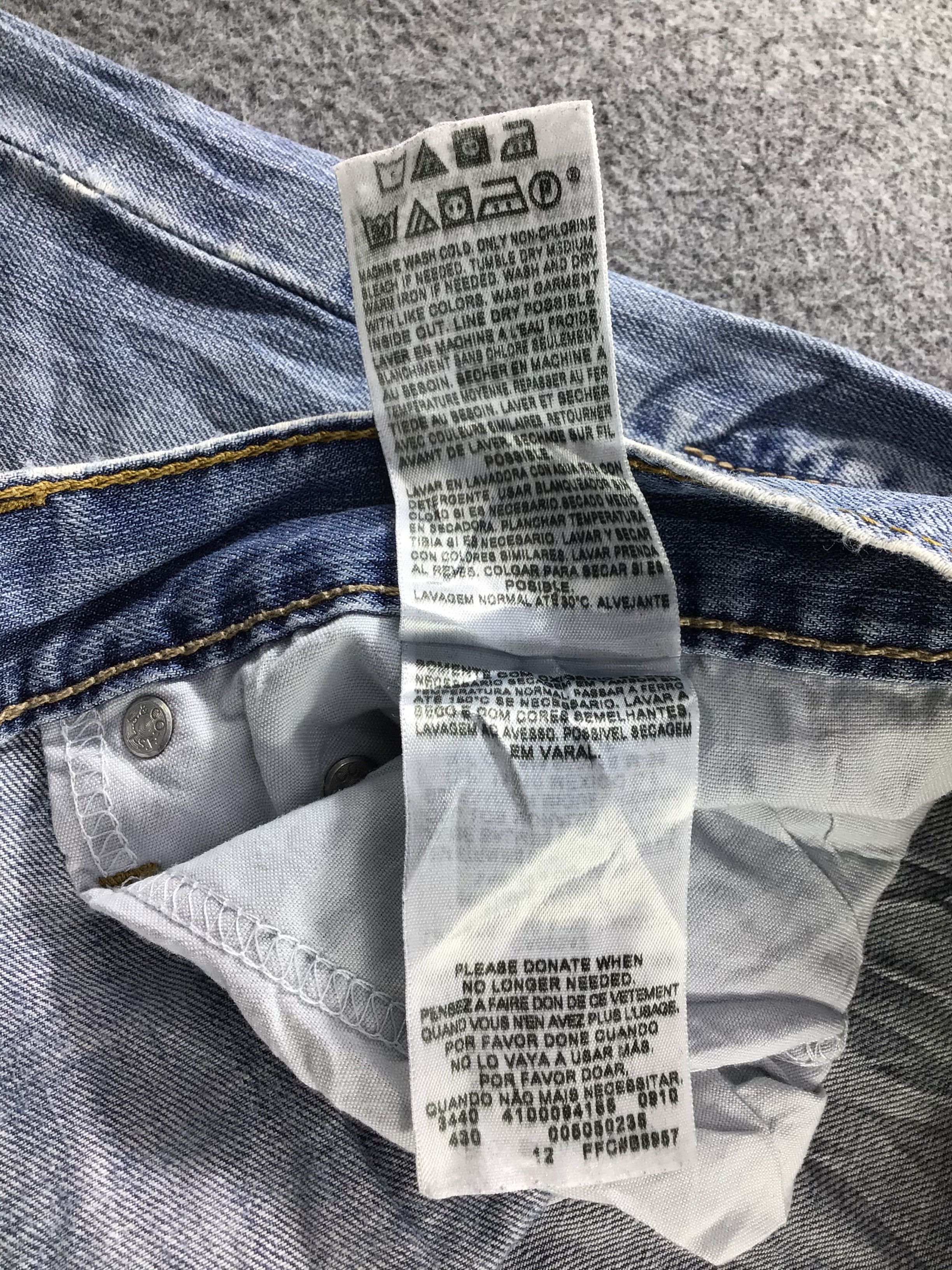 Levi's Vintage Levis 505 Jeans-J755 Size US 35 - 11 Thumbnail