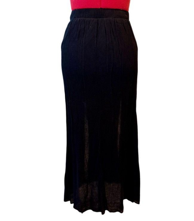 Other Love, Fire Black Panel Midi/Maxi Skirt – Size S/P Size 27" / US 4 / IT 40 - 3 Thumbnail