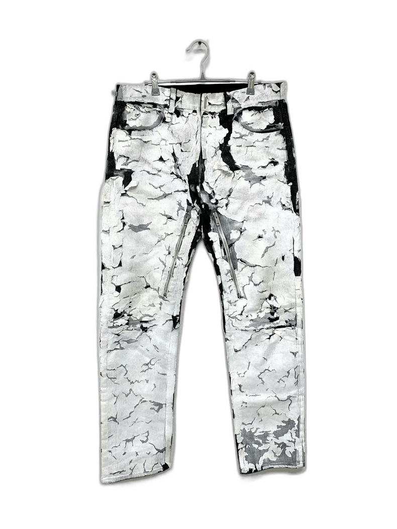 Givenchy Givenchy Distressed Paint Splatter Jeans Size US 33 - 1 Thumbnail