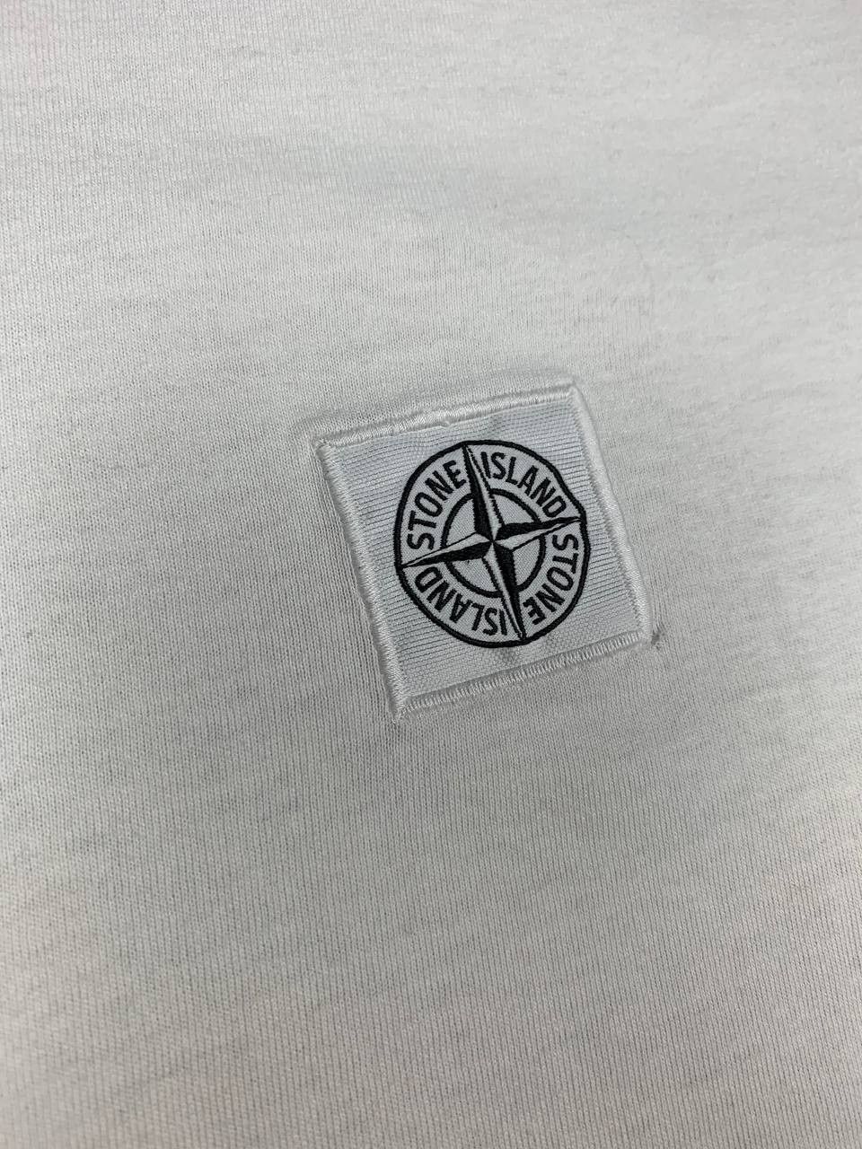 Stone Island Stone Island Men's Compass Patch Logo T-Shirt White Size L Size US L / EU 52-54 / 3 - 8 Thumbnail