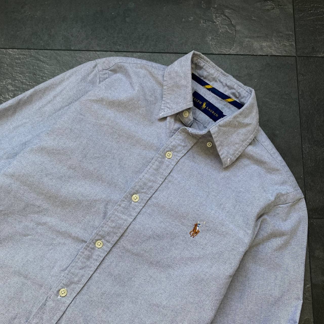 Polo Ralph Lauren × Streetwear × Vintage Vintage polo Ralph Lauren blue shirt button ups Size US XS / EU 42 / 0 - 2 Thumbnail