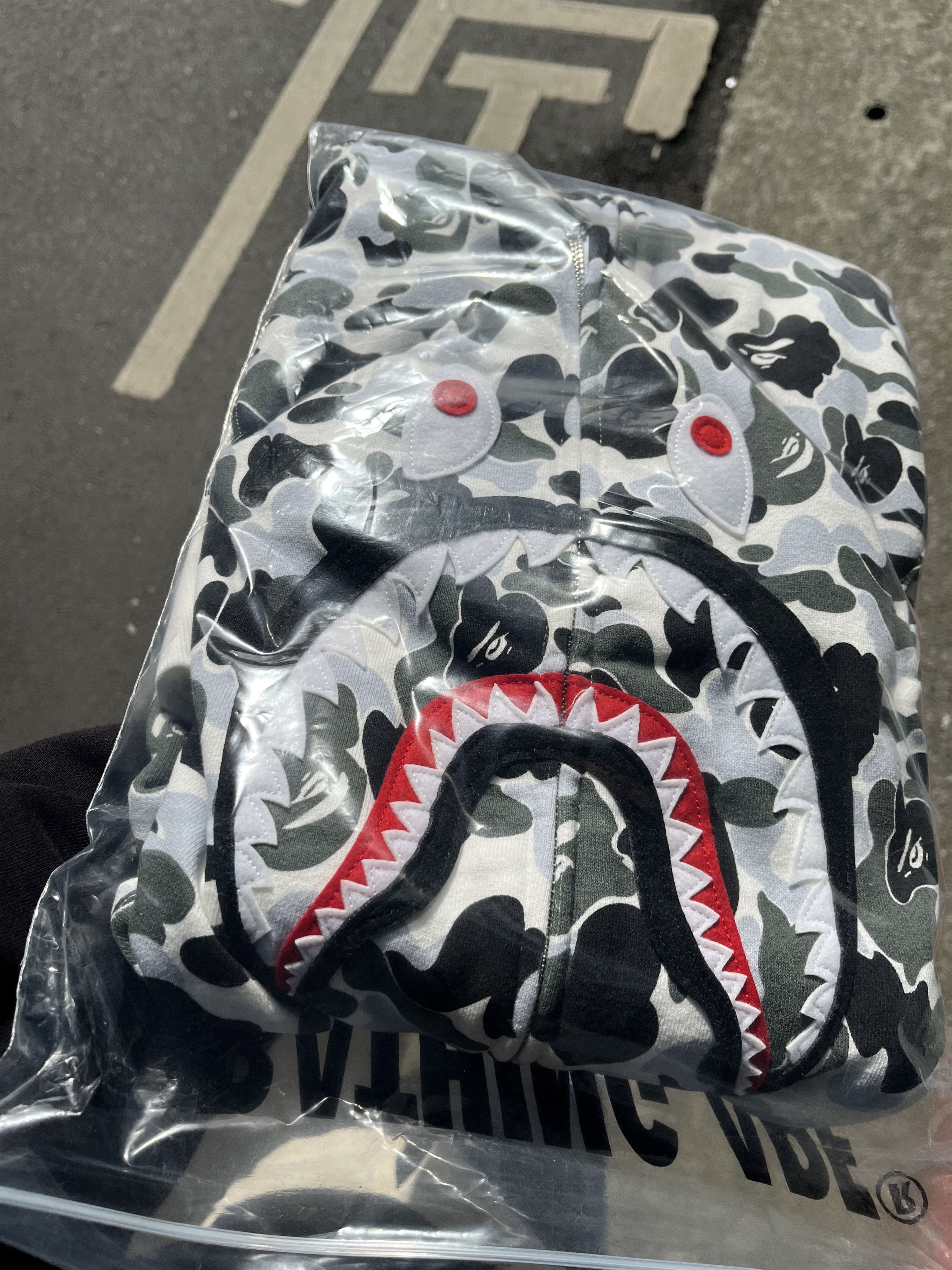 Bape BAPE KYOTO STORE EXCLUSIVE SHARK SEPARATE FULL ZIP HOODIE Size US L / EU 52-54 / 3 - 10 Thumbnail