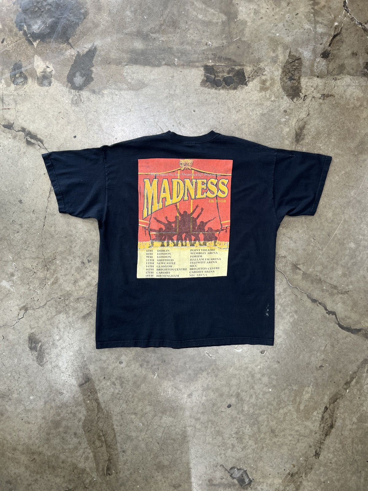 Band Tees Vintage 2007 Madness Europe UK Tour Wonderful World Tee XXL Size US XXL / EU 58 / 5 - 2 Thumbnail
