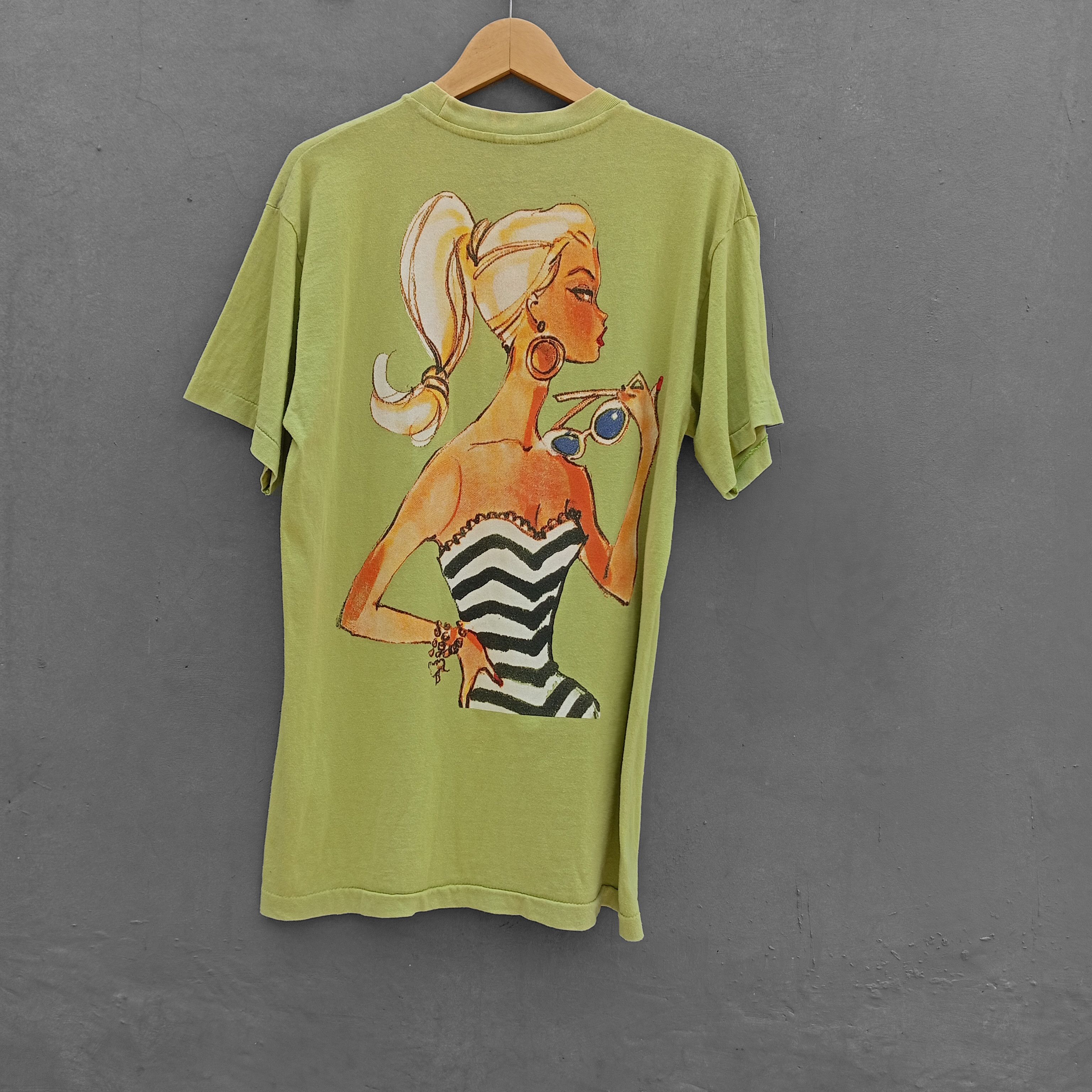 Other vintage rare 90s BARBIE t shirt Size US M / EU 48-50 / 2 - 2 Thumbnail