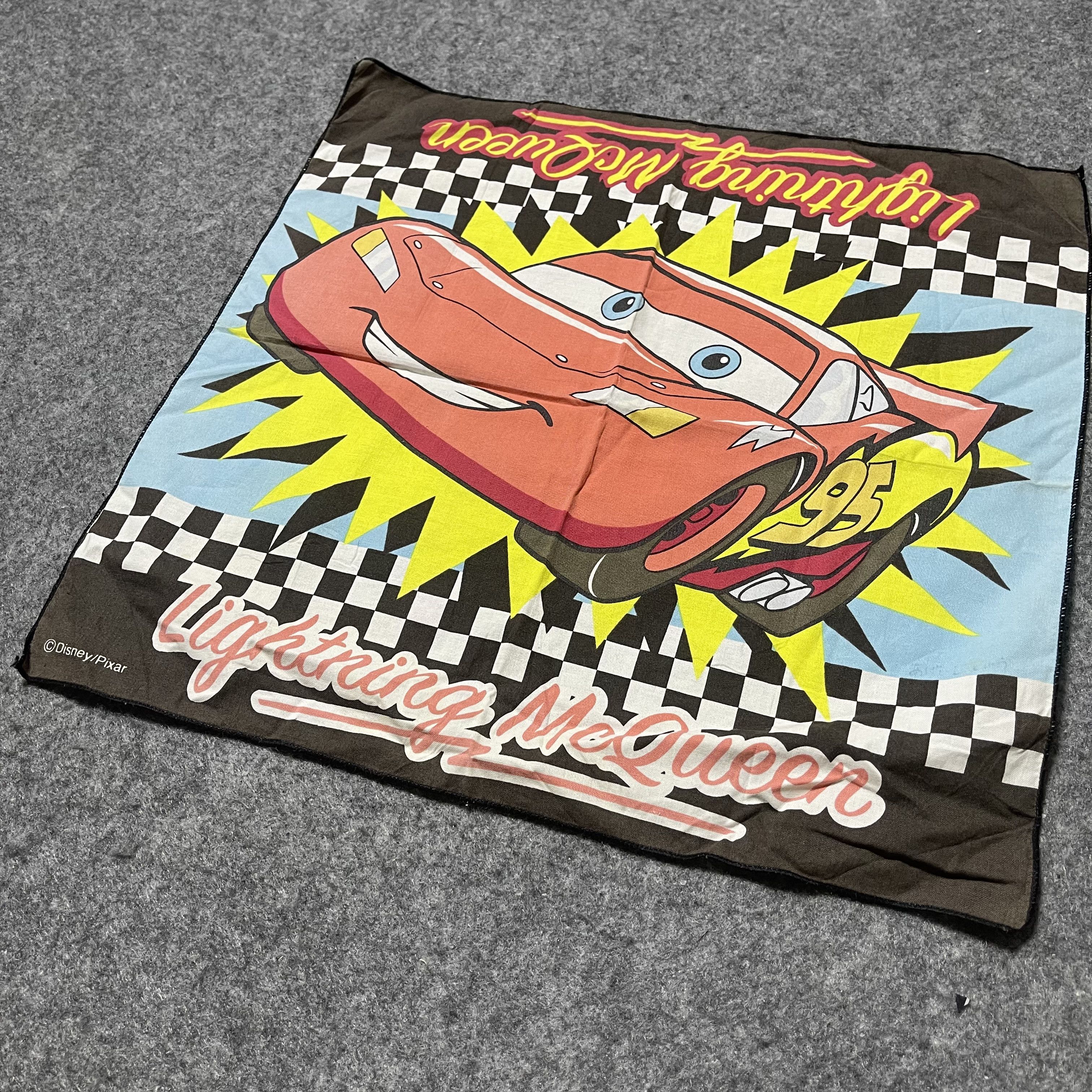 Other Disney Pixar Cars Lightning Mcqueen Handkerchief Bandana Size ONE SIZE - 2 Thumbnail